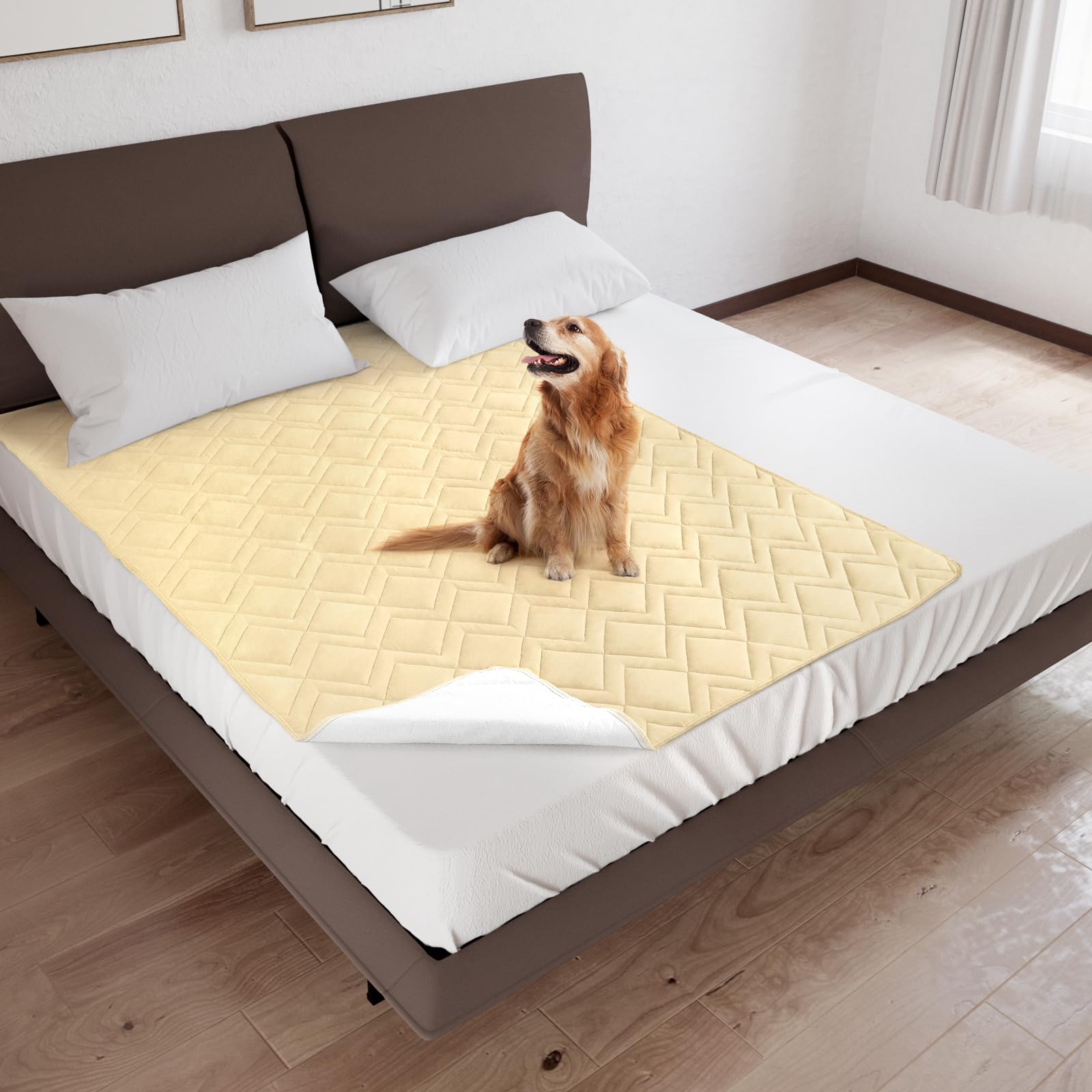 Bed Cover For Dogs Washable, Waterproof Dog Couch Cover Pet Blanket Sofa Pet Bed Mat, Waterproof Dog Blanket (52 X 82 Inch)