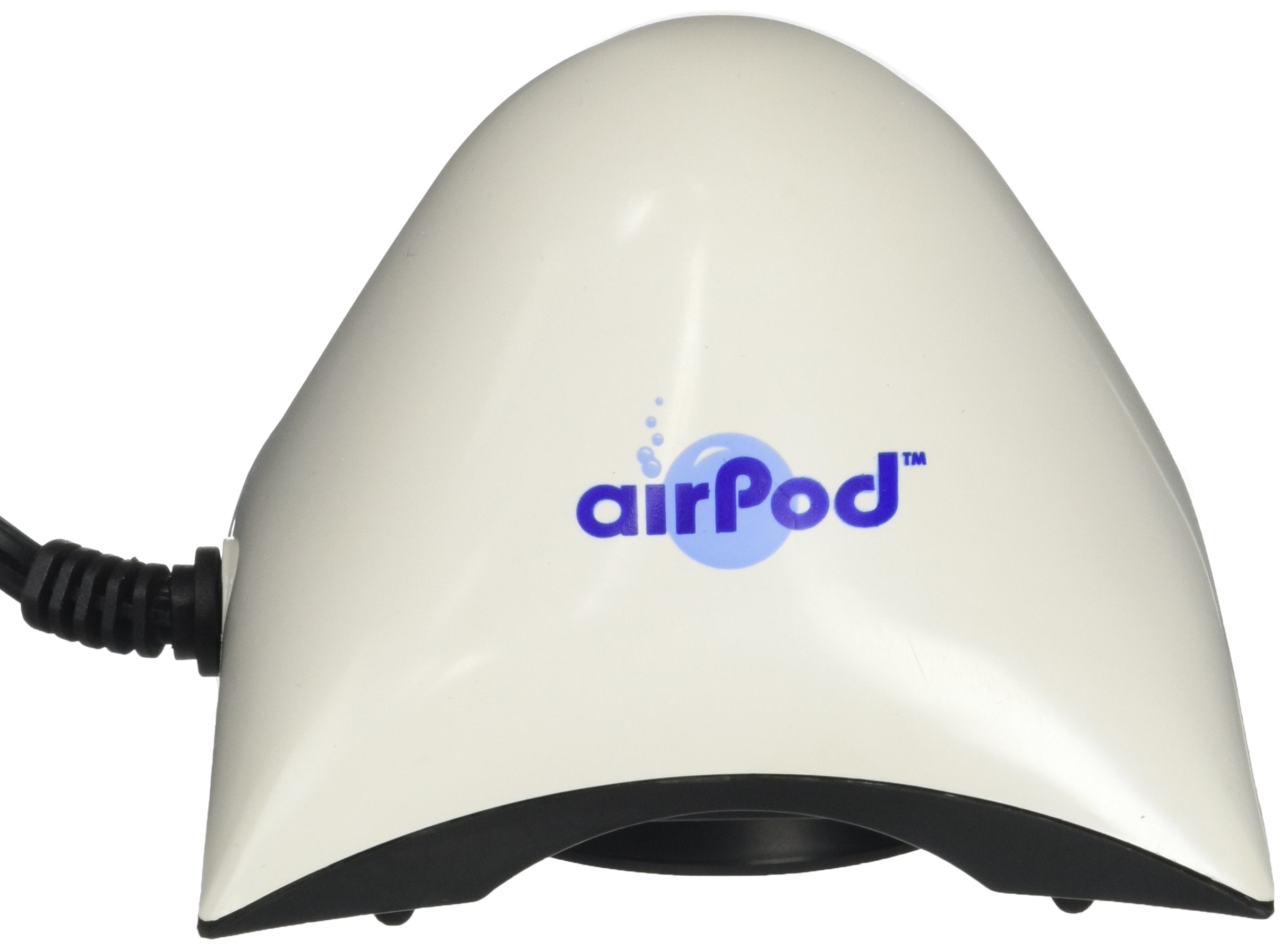 Penn-Plax Air-Pod Aquarium Air Pump - Ultra Quiet - Compact Dome Shape - Single Outlet - Great For Fish Tanks Up To 20 Gallons