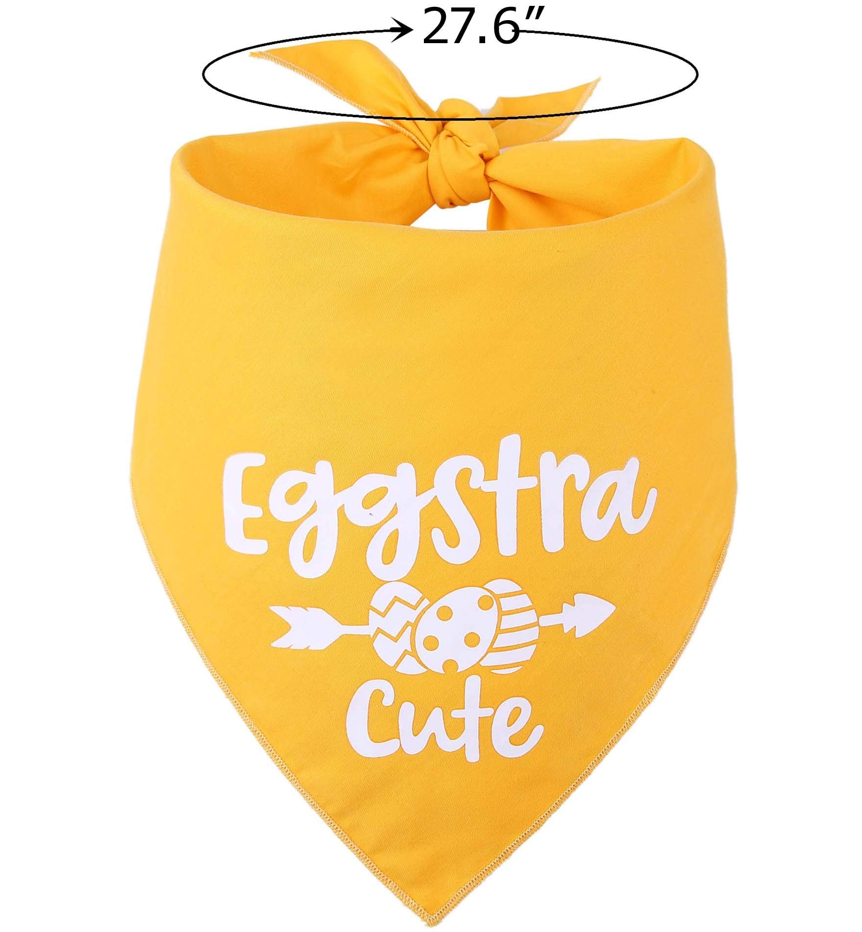 Dog Easter Bandana,Pack Of 2 Easter Bandana For Dogs