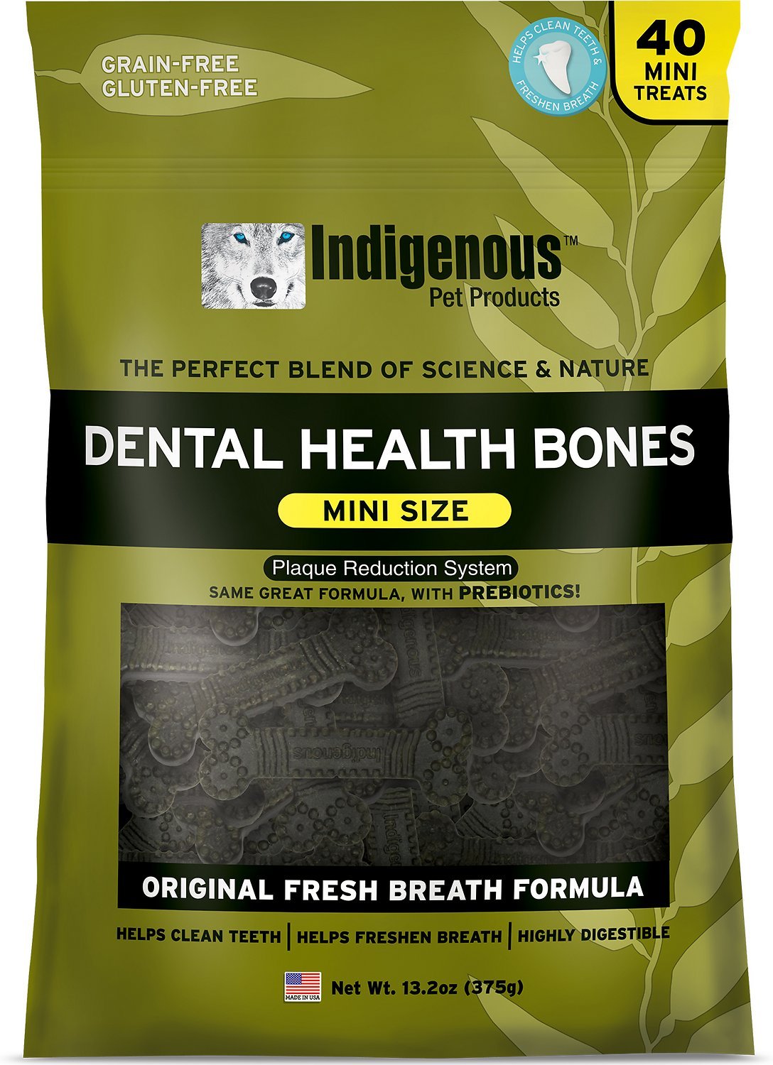 Indigenous Pet Products Pgb 13. 2Oz Mini Fresh Dental Bones