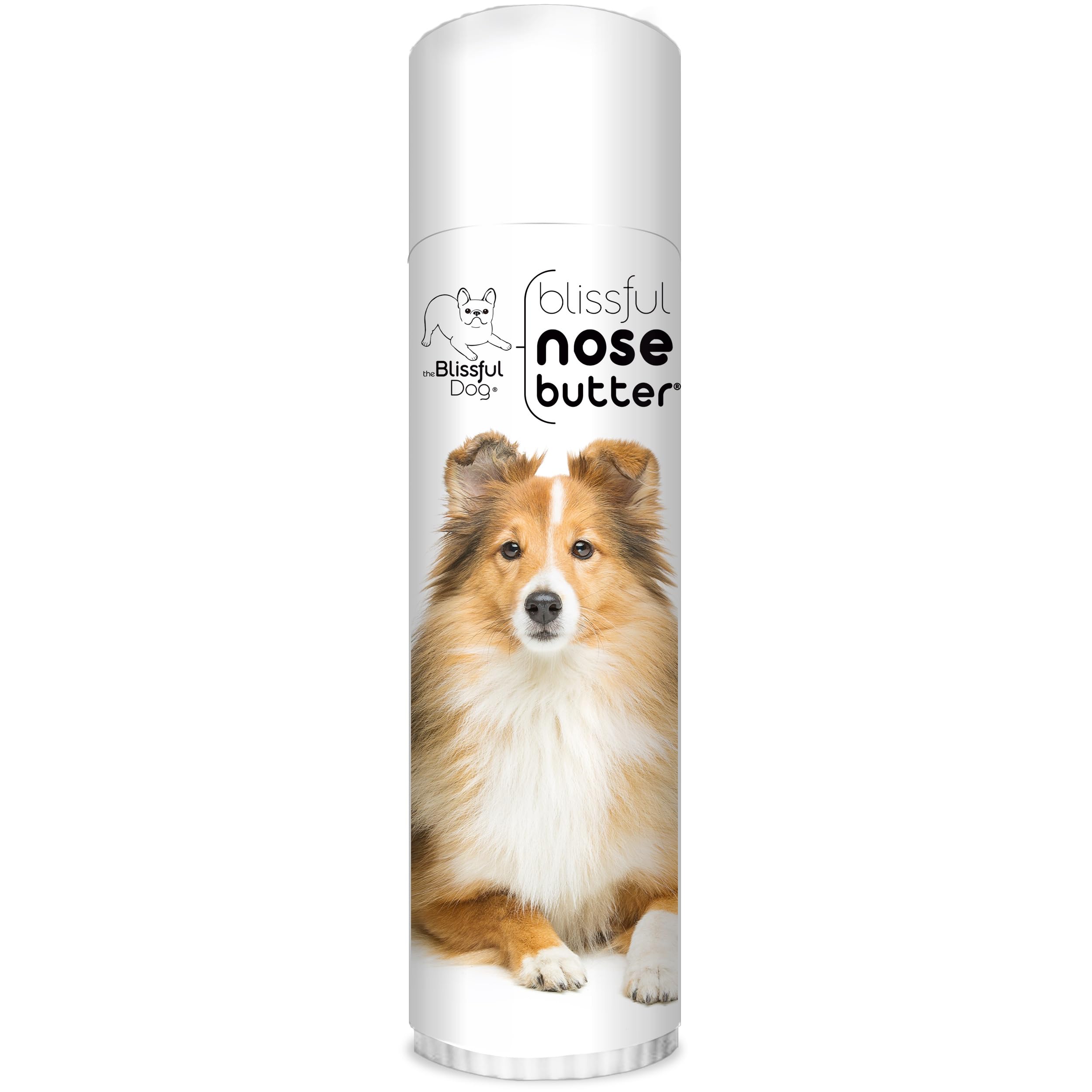 The Blissful Dog Shetland Sheepdog Nose Butter, Versatile Dog Nose Balm for Dry Nose, Handcrafted Nose Moisturizer, Easy-to-Appl