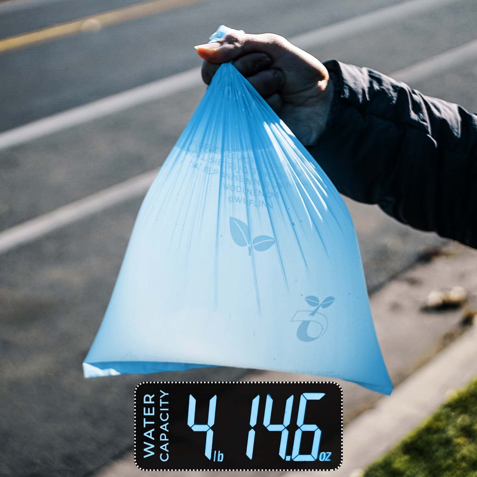 Wooflinen Dog Poop Bags  Certified Compostable Dog Waste Bags, 240 Bags, Made From Corn  Earth Friendly En 13432 Rated  Easy Ope