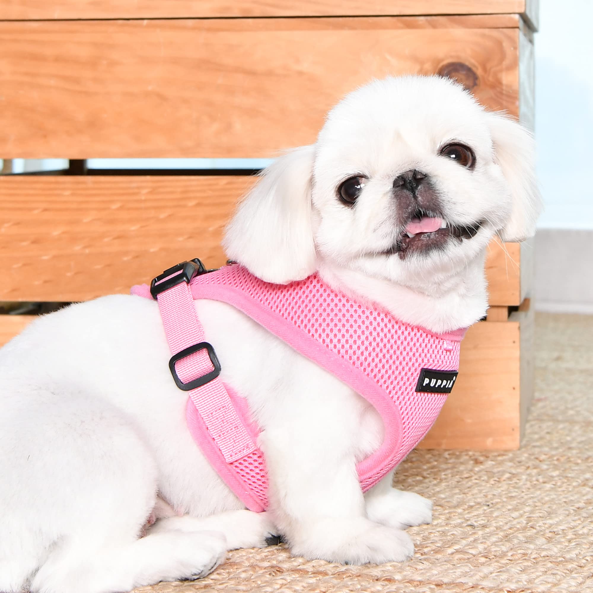 Puppia Soft Harness E - Pink - S