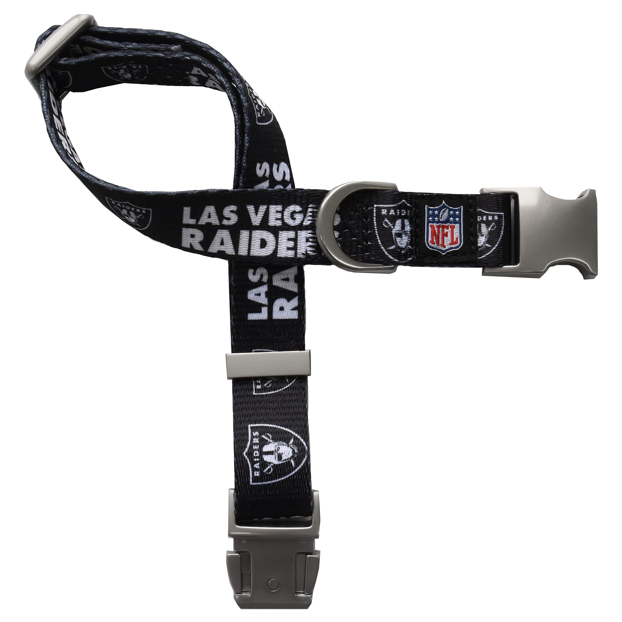 Littlearth Las Vegas Raiders Nfl Premium Pet Collar
