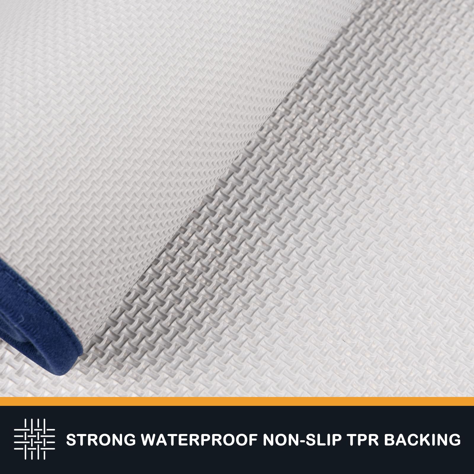 Purrugs Dirt Trapper Door Mat 34'' X 59'', Non-Skid/Slip Machine Washable Microfiber Entrance Rug, Shoes Scraper, Dog Doormat, S