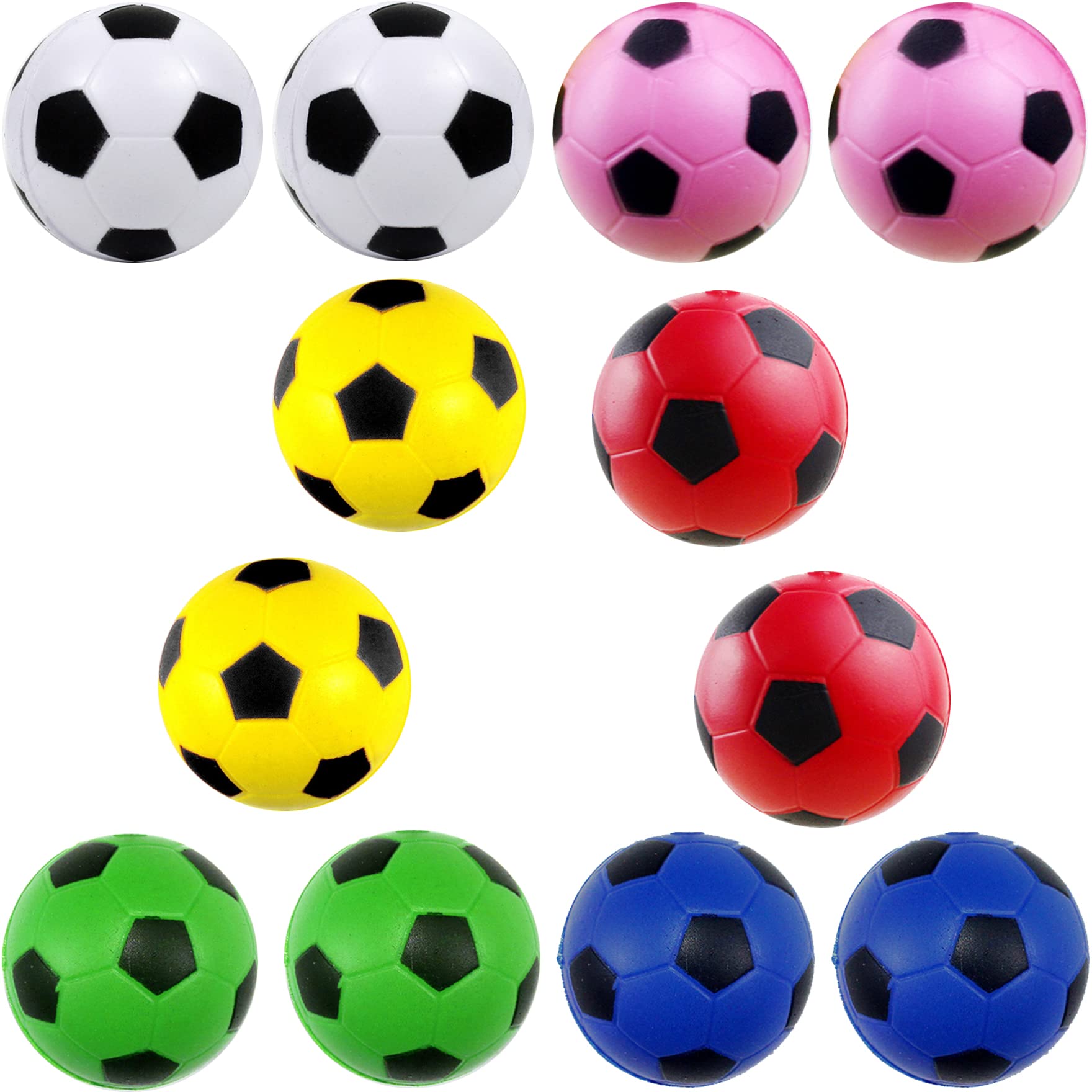 Jzmyxa Cat Foam Soccer Balls For Small And Medium Cats 12 Pack, Cat Ball Toy Cat Silent Toy Cat Interactive Toy