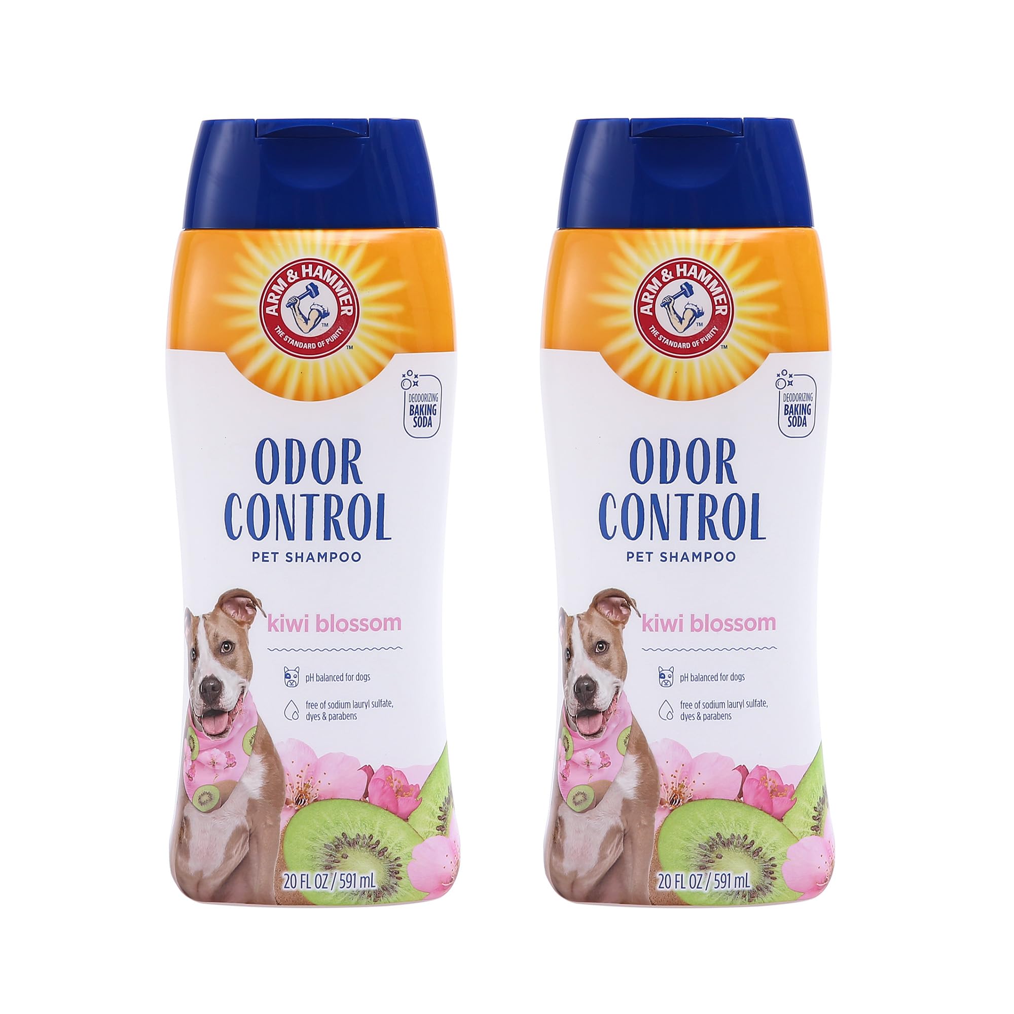 Arm & Hammer for Pets Super Deodorizing Shampoo for Dogs | Best Odor Eliminating Dog Shampoo | Great for All Dogs & Puppies, Fre
