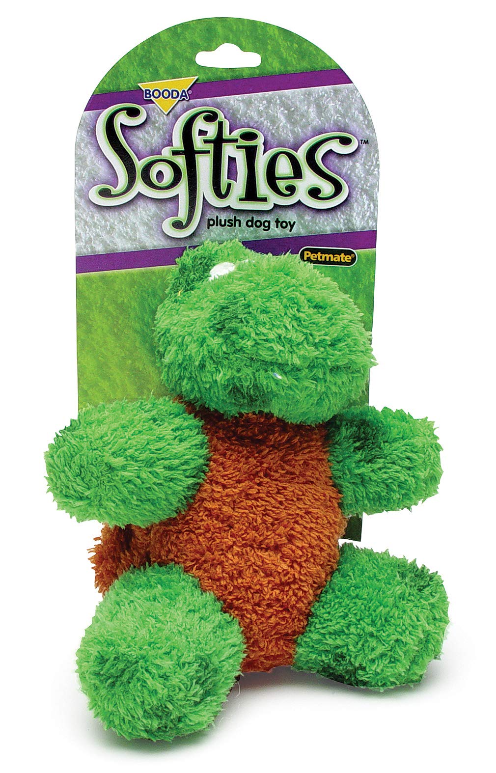 Booda Corporation (Aspen) Dap53512 Softies Toby Turtle Pet Toy, Medium