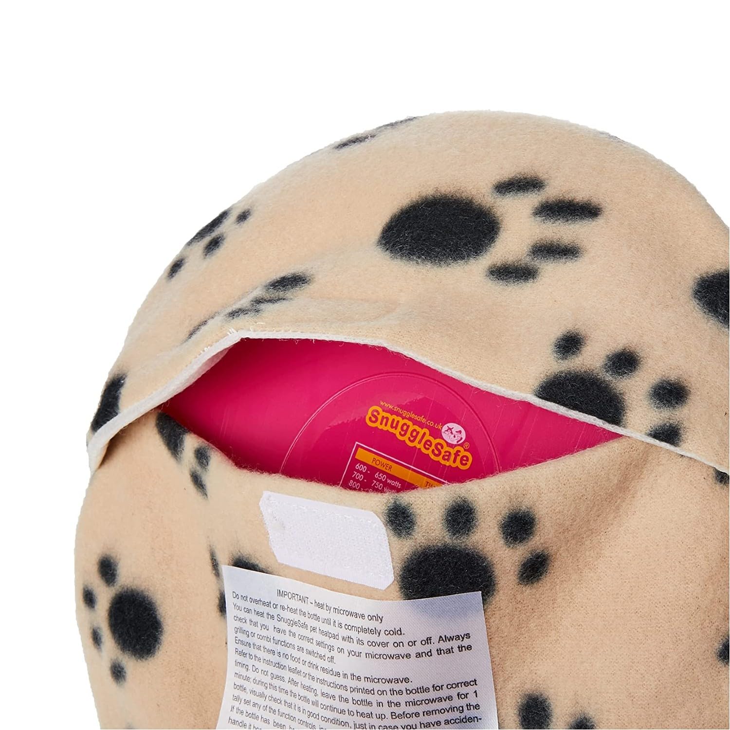 Snuggle Safe Pet Bed Microwave Heating Pad