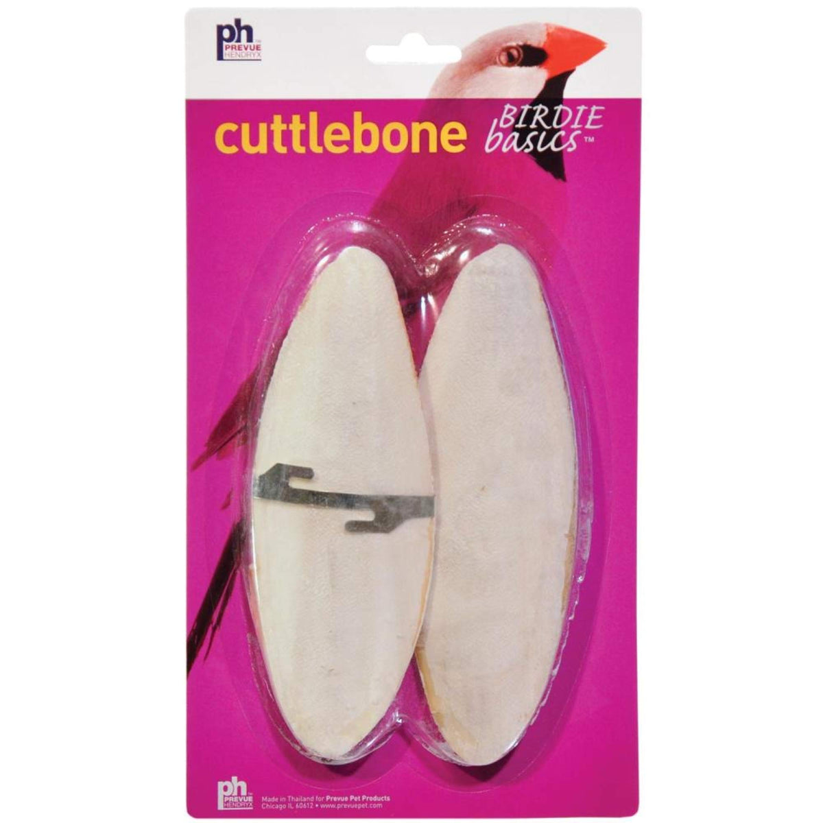 (3 Pack) Birdie Basics Cuttlebone, 6 Inch (2 Bones Per Pack)