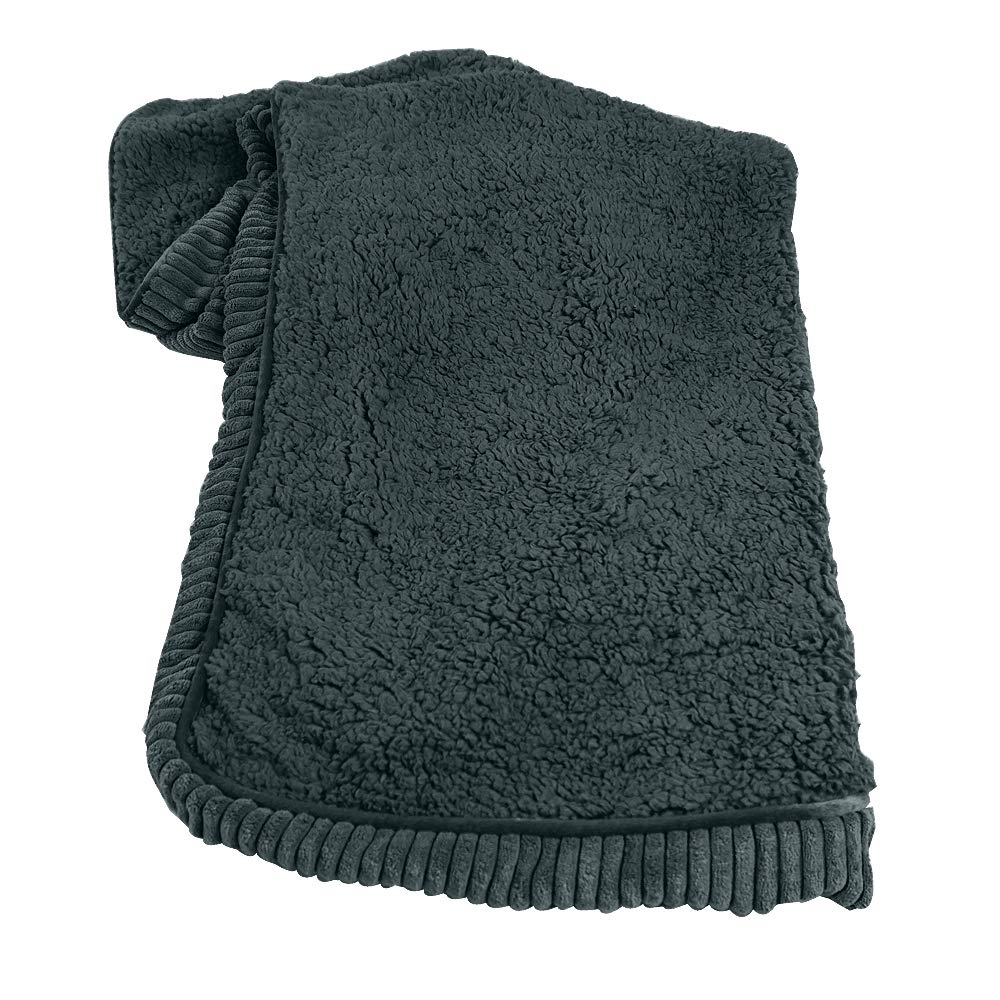 Floppy Dawg Xl Dog Bed Replacement Cover. Removable And Machine Washable Cover For Mattress And Rectangular Pillow Beds. 48L X 30W. Gray With Gray Top.