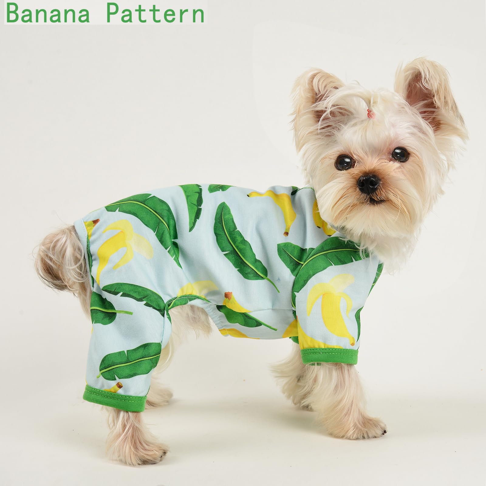Dog Clothes For Small Dogs Boy Girl, Dog Pajamas Tiny Chihuahua Yorkie Spring Summer Shirt, Cute Puppy Outfit Pjs Jumpsuit Cat O