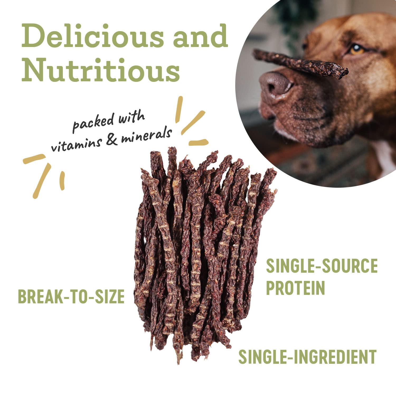 Farm Hounds - Turkey Gizzards - Premium Natural Jerky for Dogs - 100% Humanely Raised Turkey - Break-to-Size - Great for Trainin