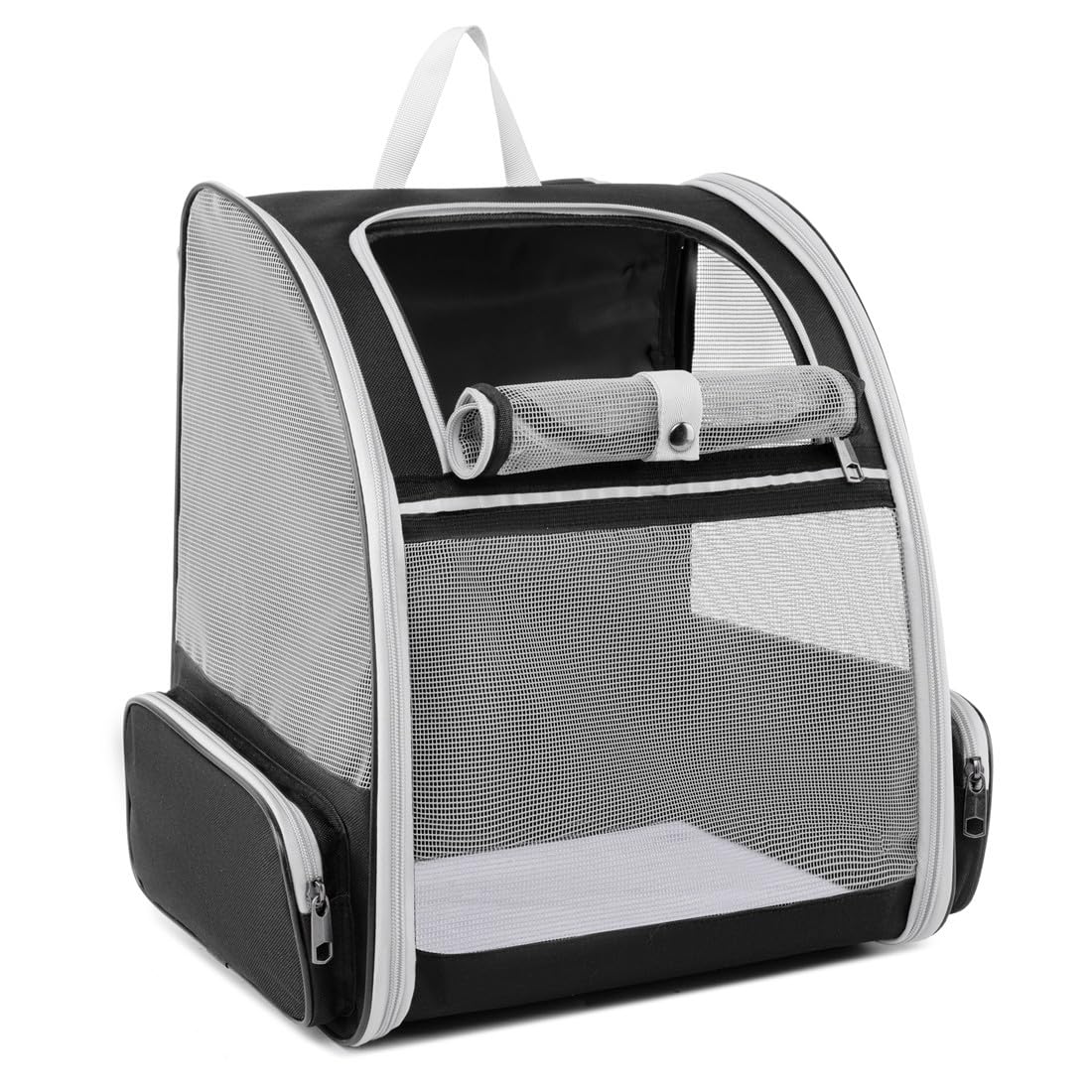 Cat Backpack Dog Backpack Carrier for Small Dogs and Medium Cat up to 15lbs, Travel Pet Carrier for Puppy Kitten Bunny, Cat Dog 