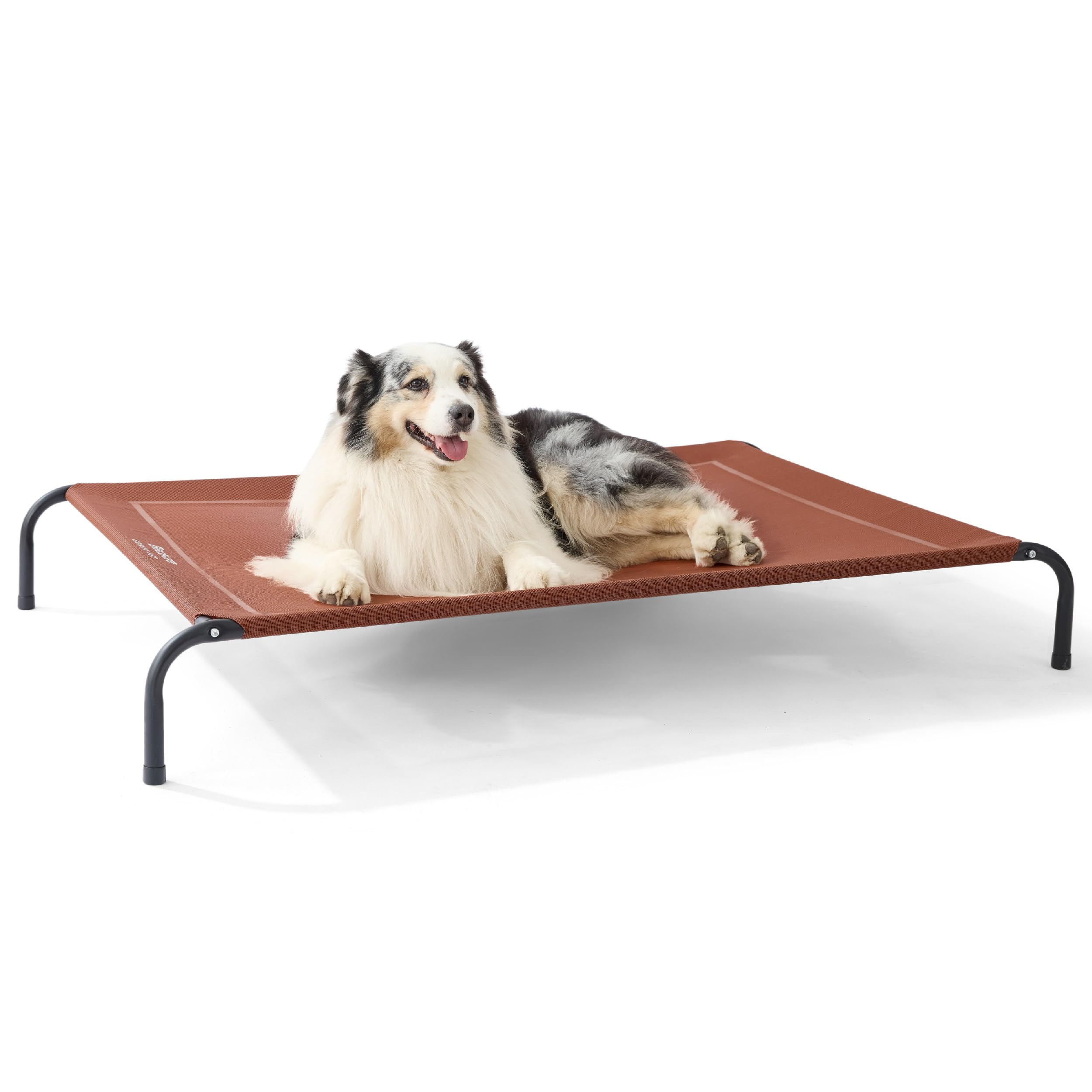Bedsure Xl Elevated Outdoor Dog Bed - Raised Dog Cots Beds For Extra Large Dogs, Portable Indoor & Outdoor Pet Hammock Bed With 