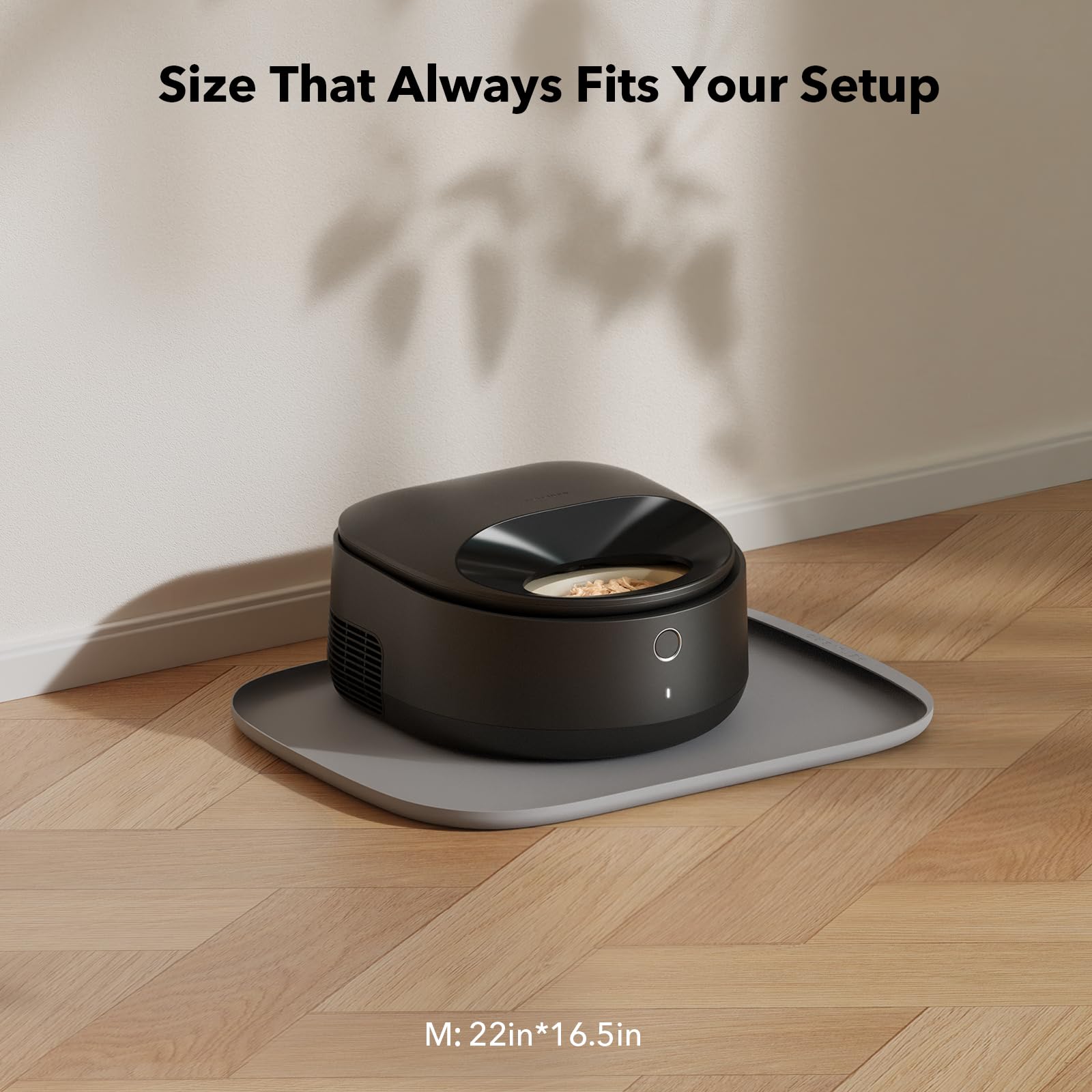 Petlibro Pet Mats For Dogs And Cats, Extra Large Dog Bowl Mat For Feeder Or Fountain, Non-Slip Waterproof Pet Feeding Mat For Pl