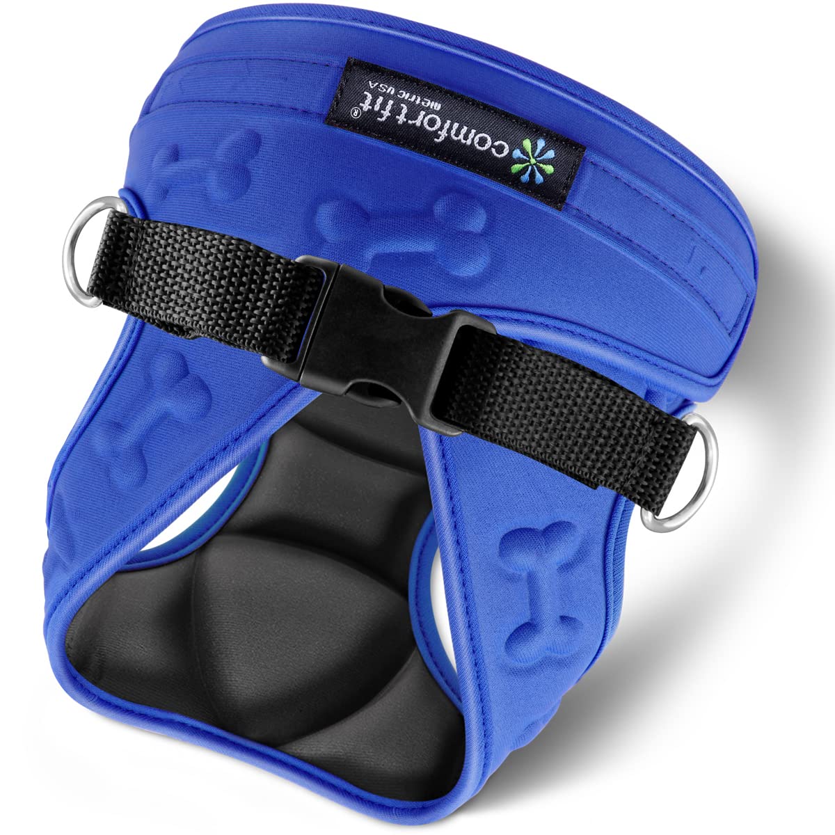 Comfort Fit All Weather Step-In Dog Harness - Adjustable Small Dog Harness Medium Sized Dogs - Soft Padded Easy Walk Dog Vest Ha
