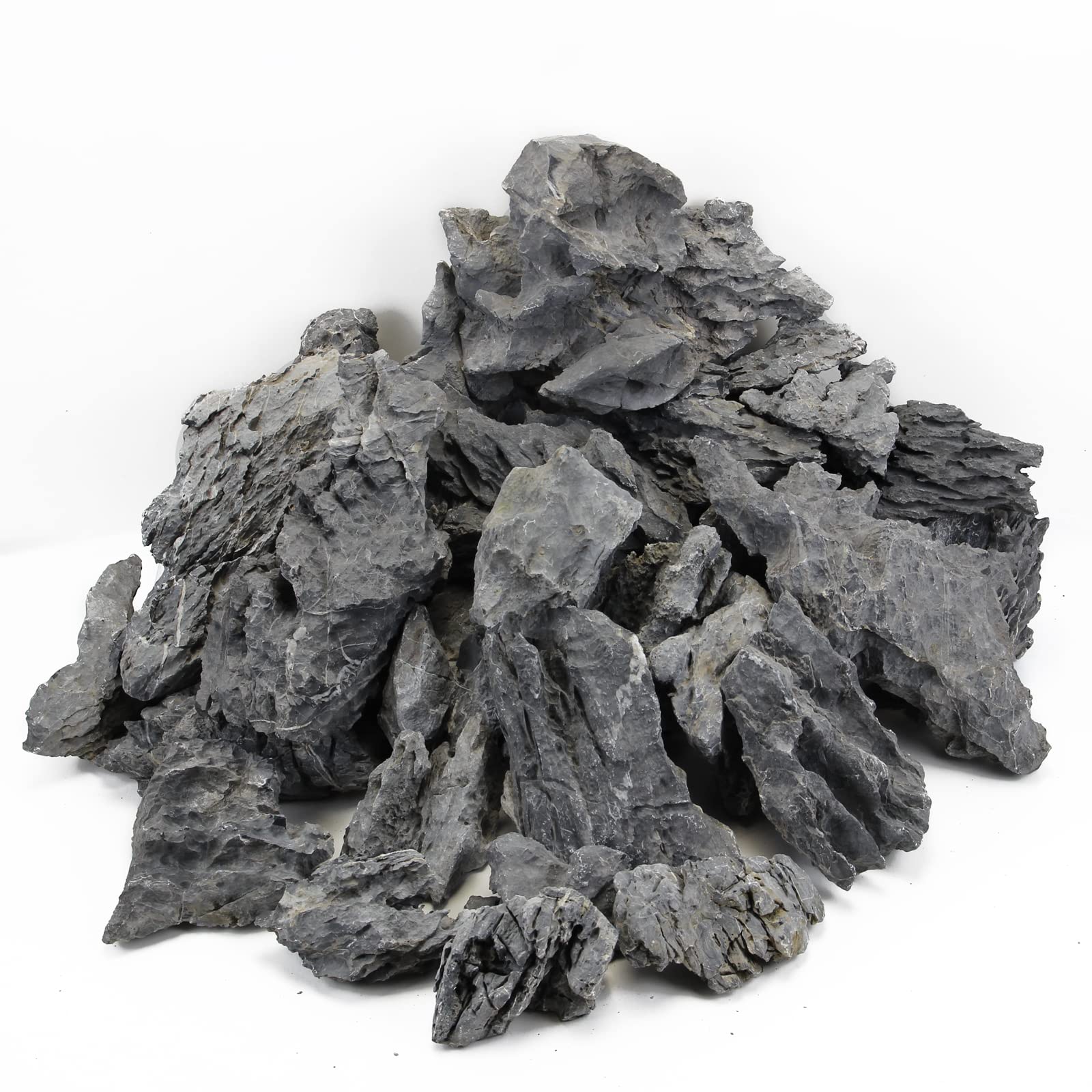 Kingrui Natural Aquarium Rocks Seiryu Rock Stone,Dragon Stone,Suitable For Aquarium Landscaping Models And Fish Tank Decoration,