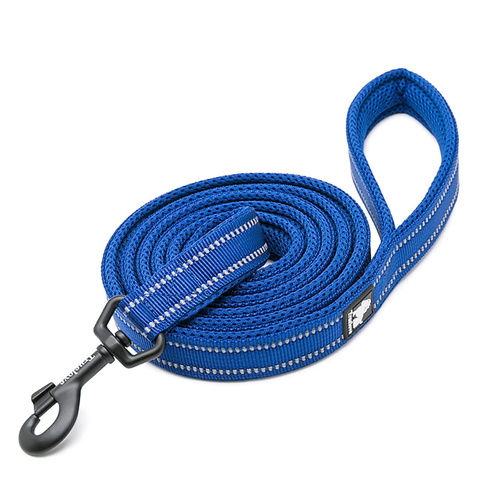 True Love Reflective Dog Leash Puppy Walking Lead, Padded Pet Chain Rope,Length 200Cm Truelove Tll2111(Royal Blue,L)