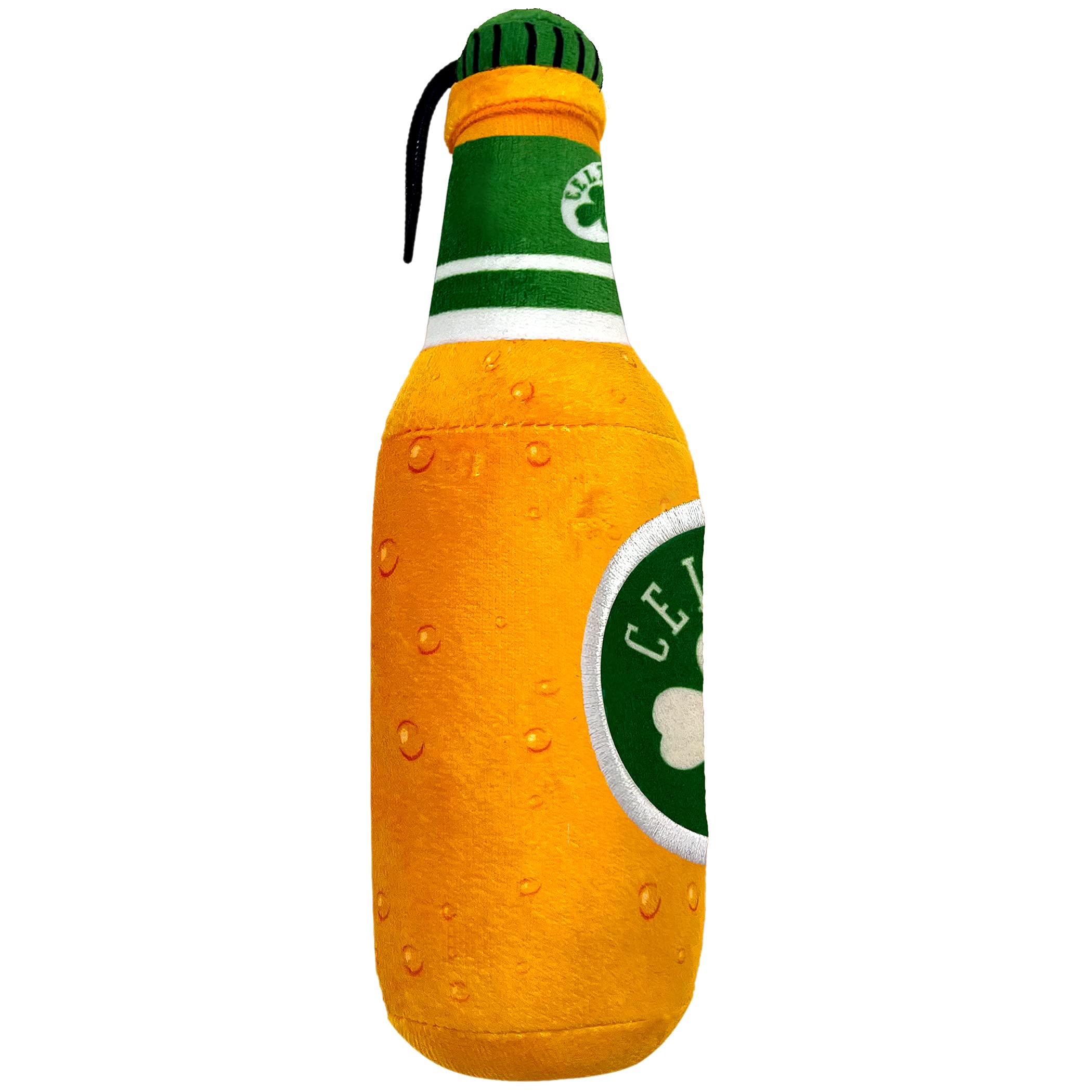 Pets First Nba Boston Celtics Beer Bottle Plush Dog & Cat Squeak Toy - Cutest Stadium Soda Bottle Snack Plush Toy For Dogs & Cat