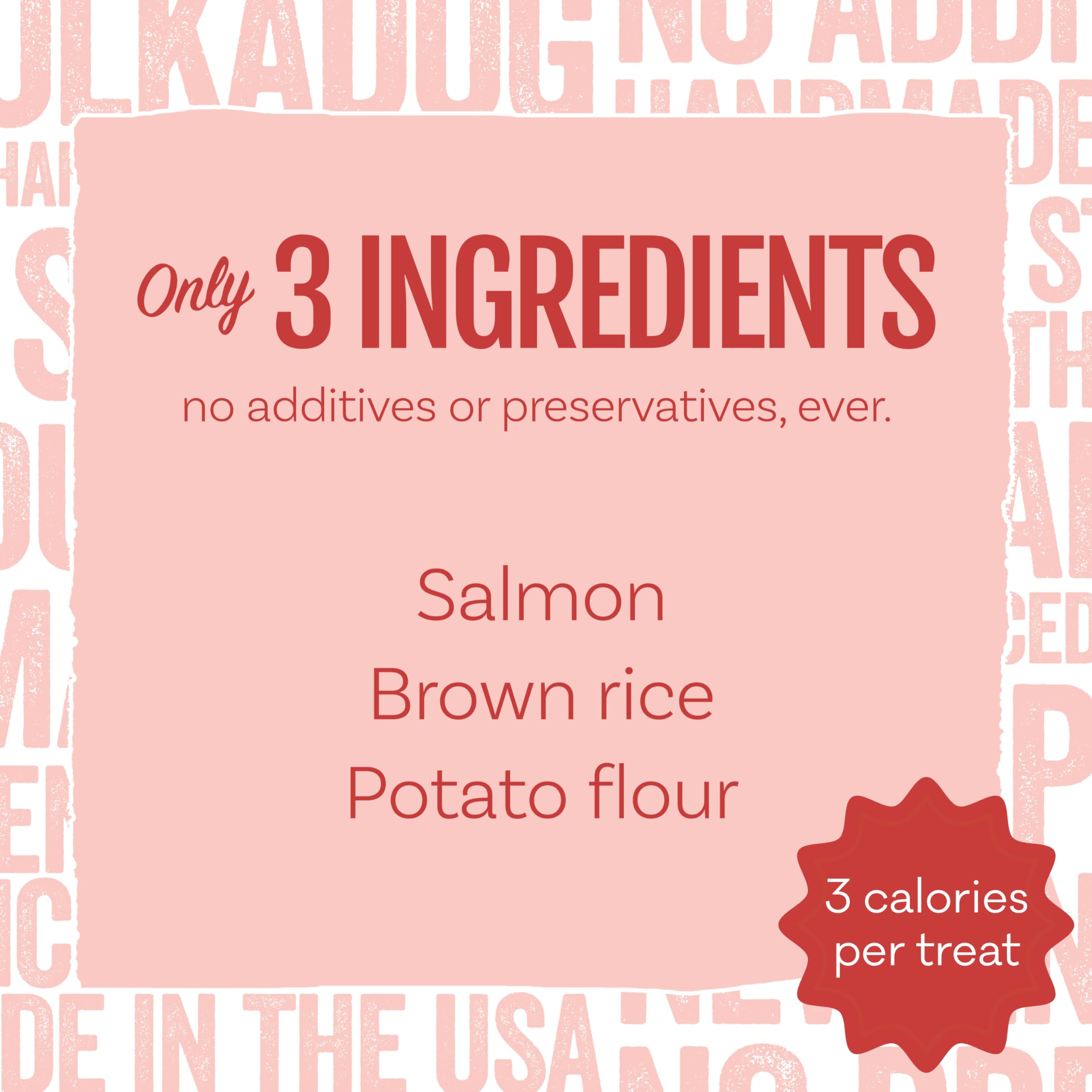 Polkadog Salmon Says Training Bits - Omega-3 Rich, Low Fat Healthy Dog Treat - Digestible, Vitamin & Mineral Packed Dog Snacks -