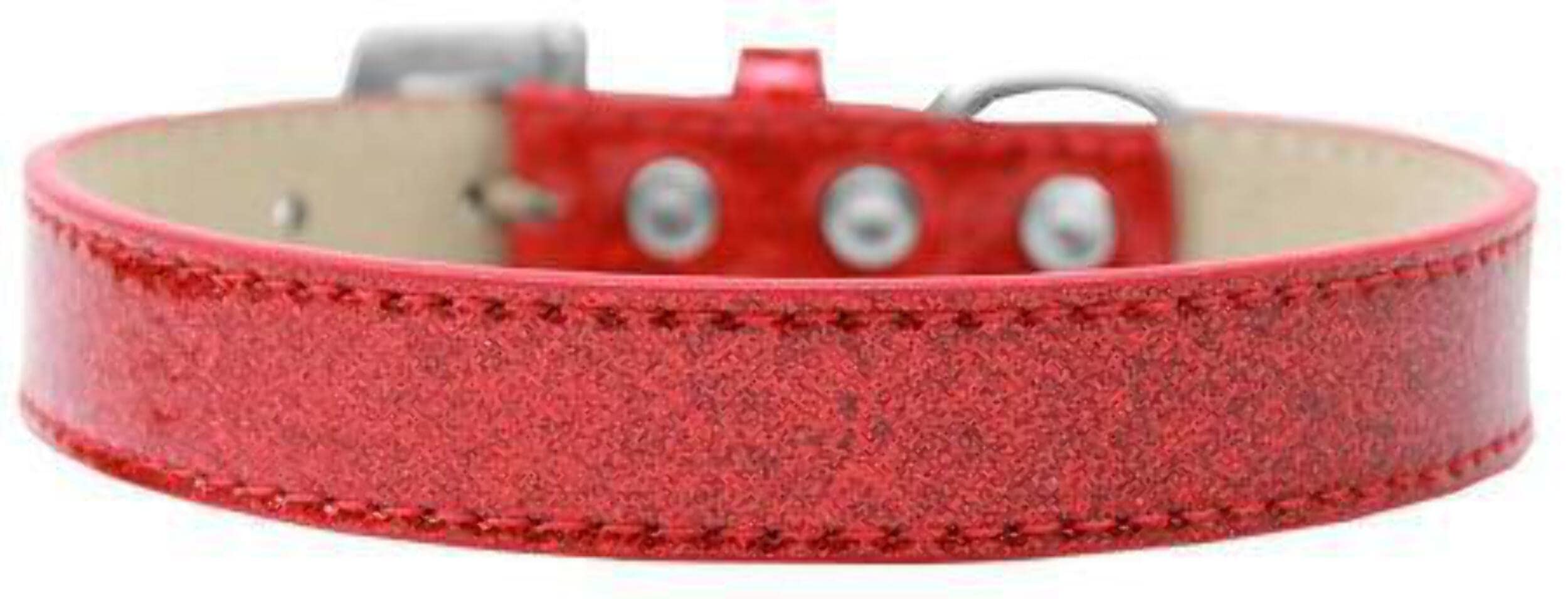 Dog, Puppy & Pet Ice Cream Collar Plain, Blank Tulsa (3/4&quot; Wide) Red 18