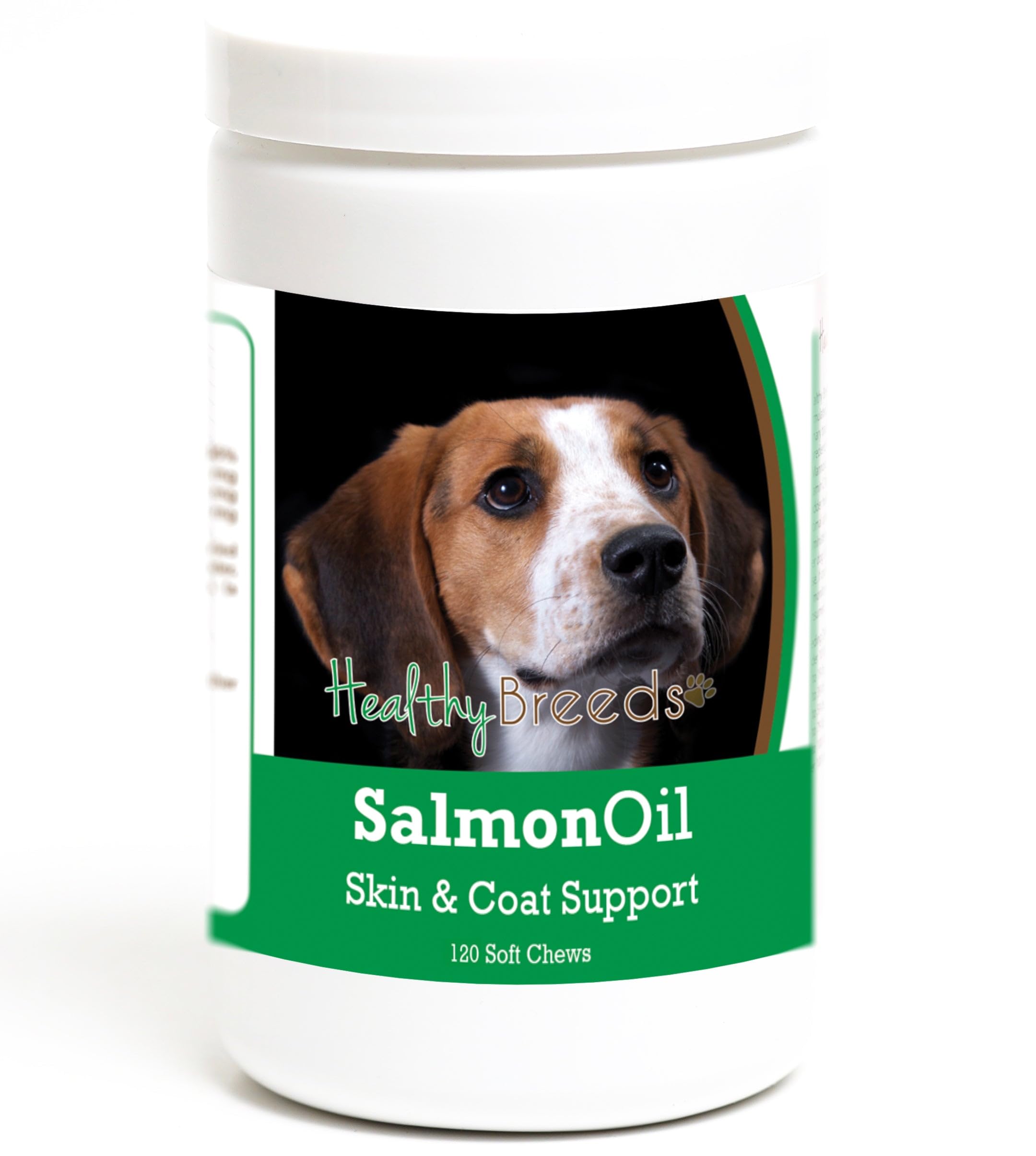 Healthy Breeds American English Coonhound Salmon Oil Soft Chews 120 Count