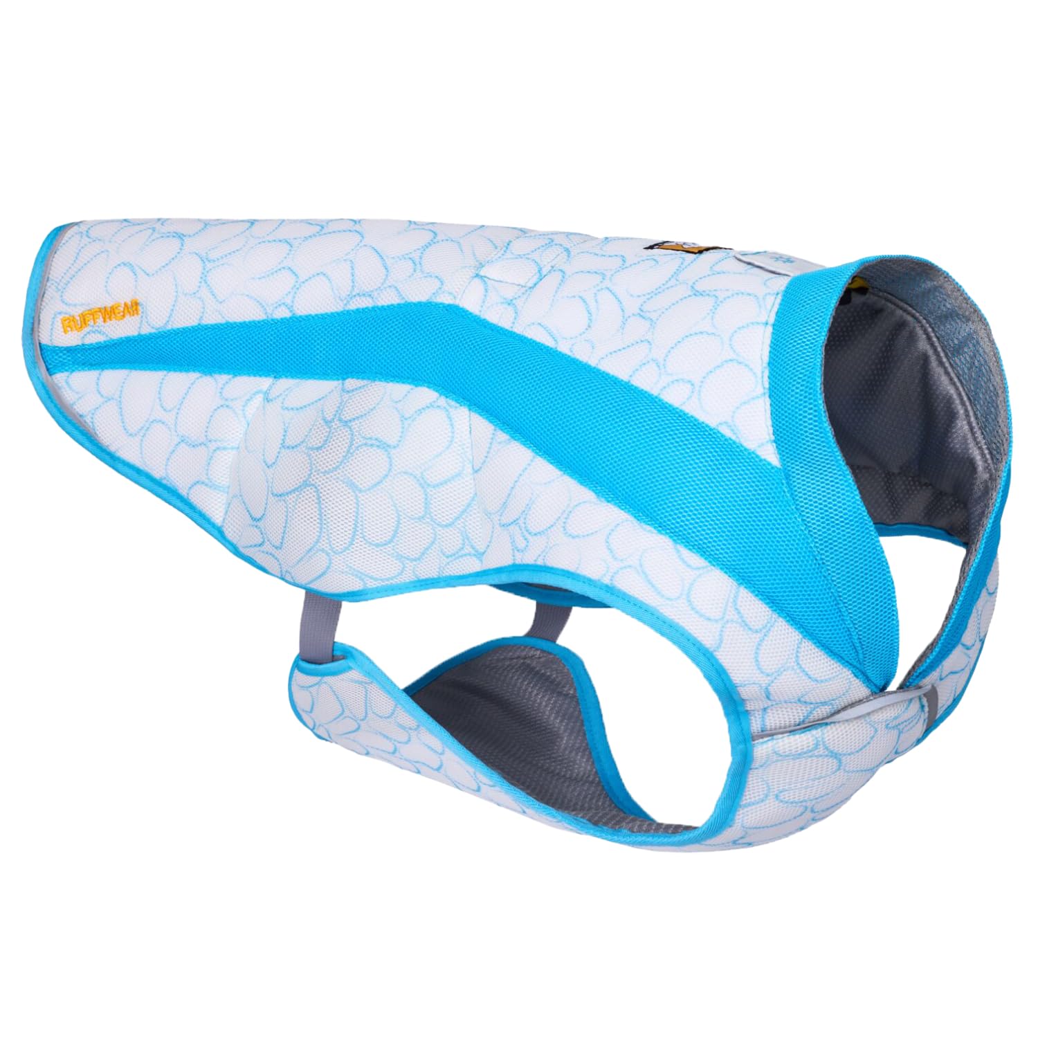 Ruffwear, Swamp Cooler Dog Vest, Evaporative Cooling For Hot Weather, Compatible With Most Harnesses, Biolumin Blue, X-Large