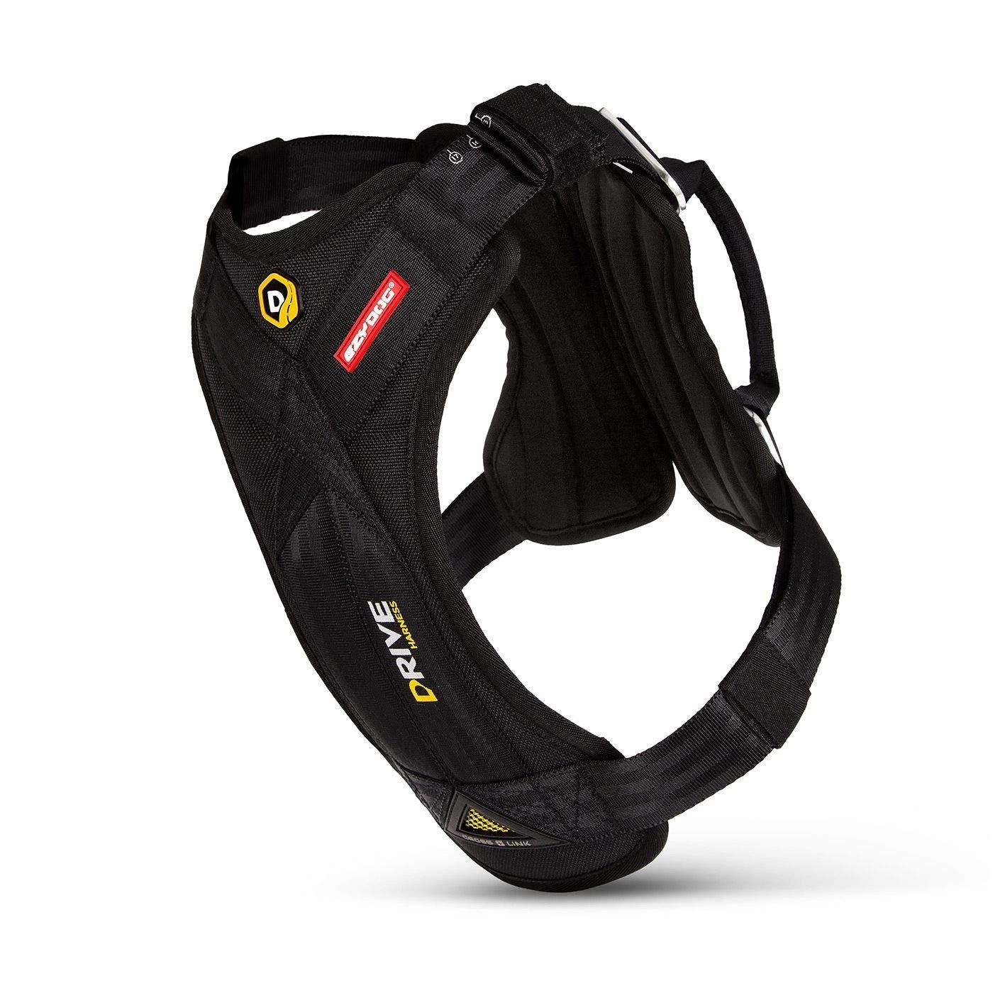 EzyDog Drive Car Harness | Crash Tested, Rule 57 Compliant, Dog Car Restraint, Tested Up-to 75lb/34kg, Adjustable, No-Pull, Smal
