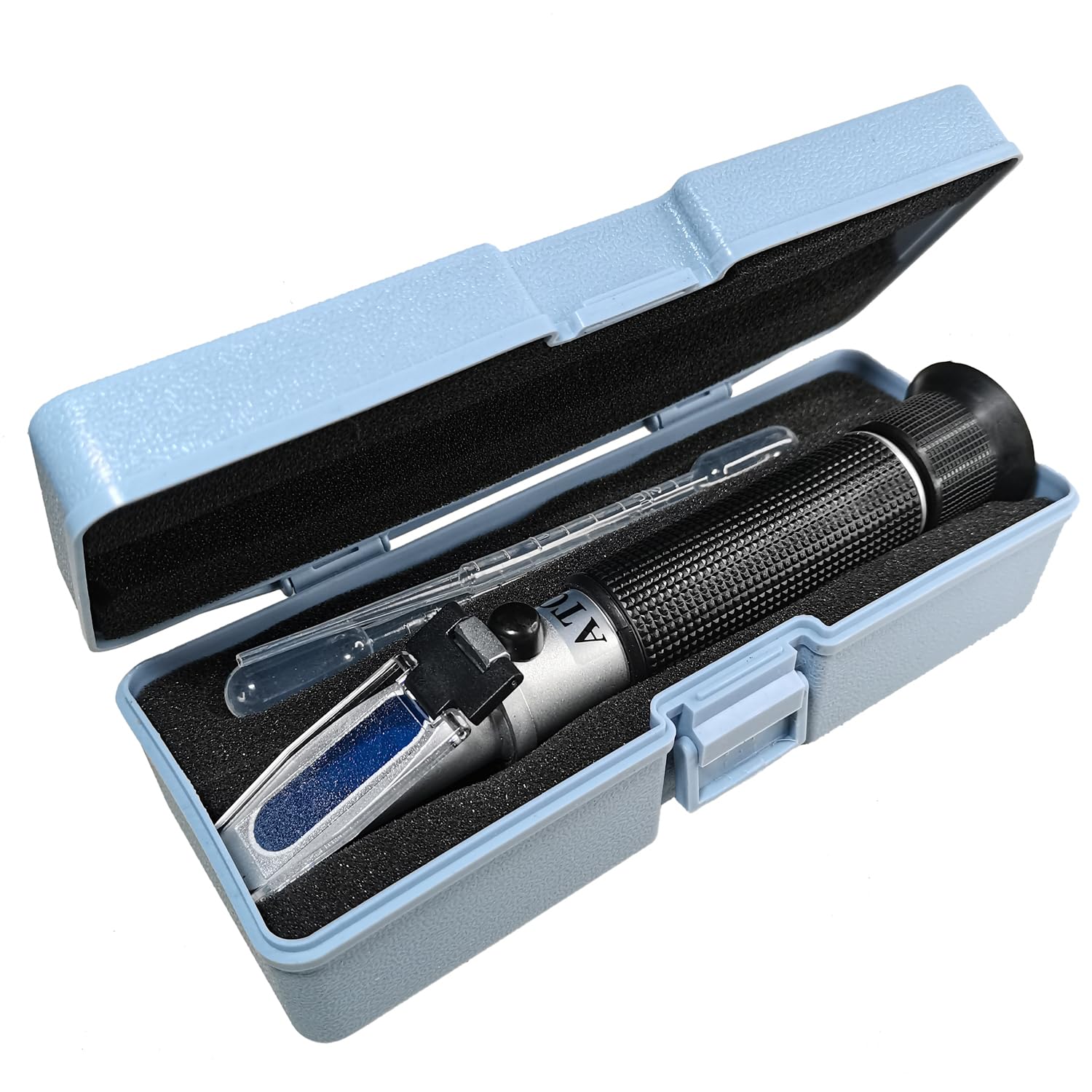 Salinity Refractometer For Seawater And Marine Fishkeeping Aquarium 0-100 Ppt With Automatic Temperature Compensation