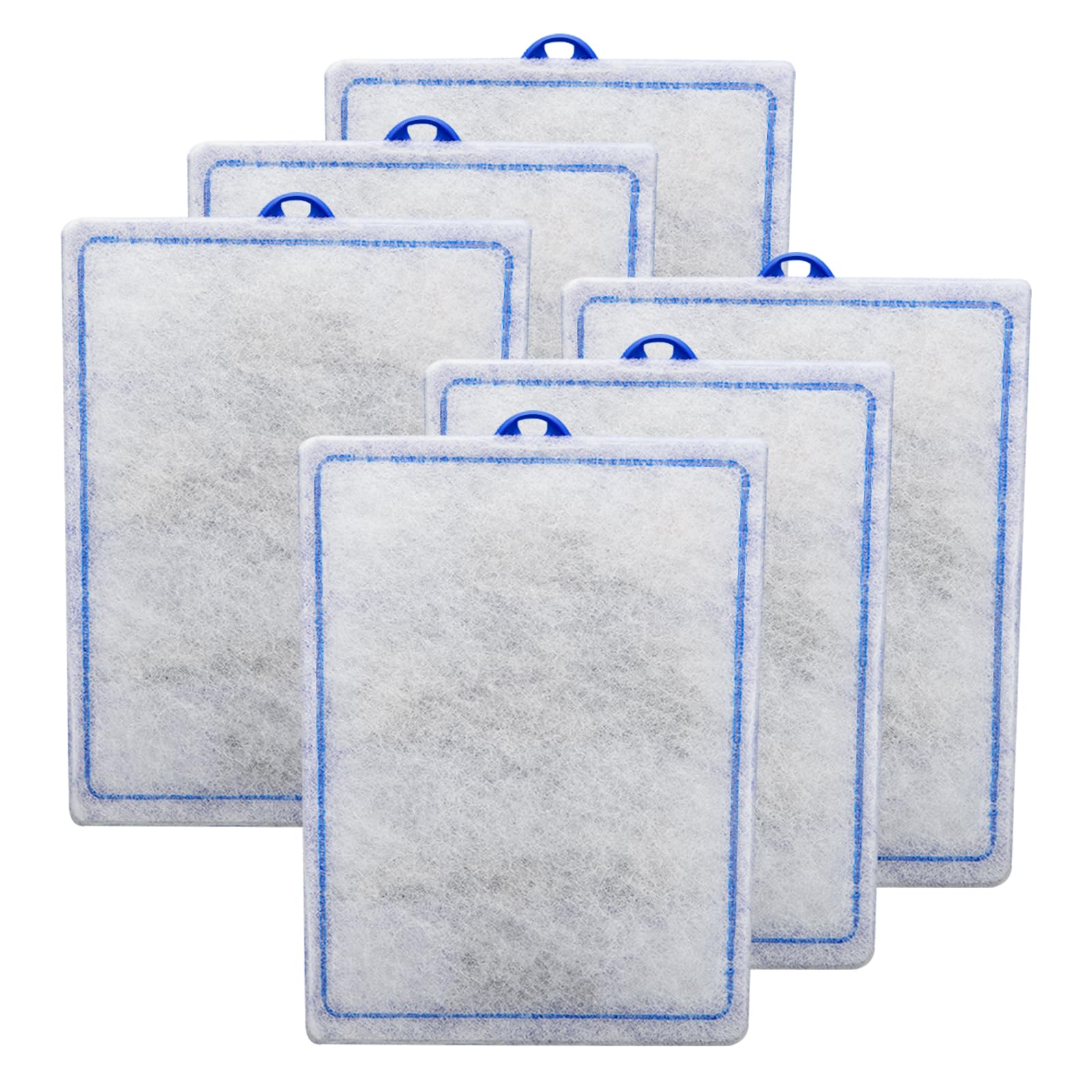 6 Count Assembled Large Filter Cartridges Compatible With Tetra Whisper Bio-Bag Filters 20I 40I Iq20/30/45/60 Pf20/30/40/60, Lar