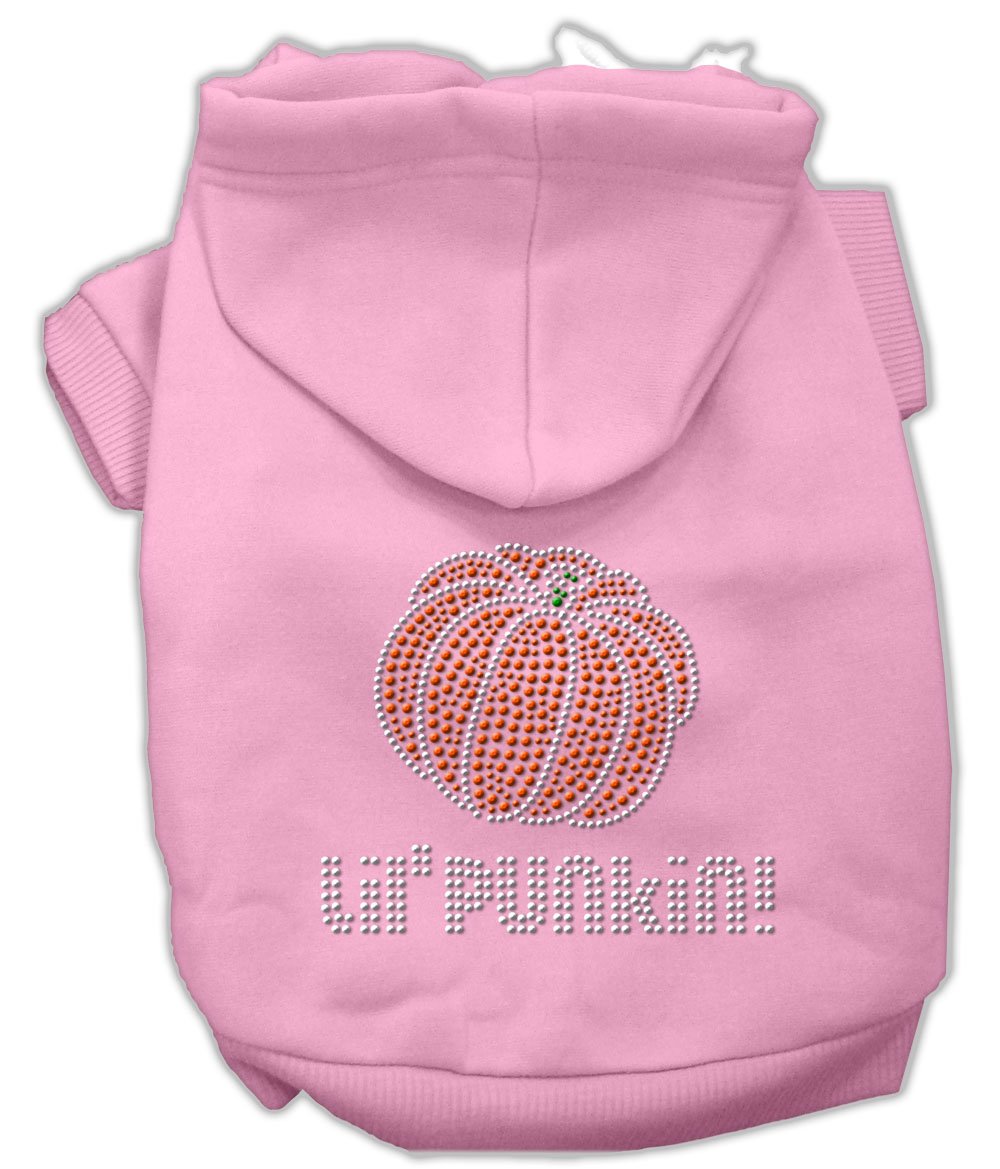 Mirage Pet Products 16-Inch Lil' Punkin' Hoodies, X-Large, Pink