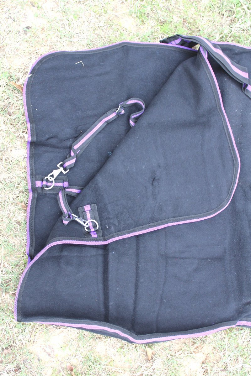 Prorider 34X36 Horse Wool Western Show Trail Saddle Blanket Rodeo Pad Rug 36S492