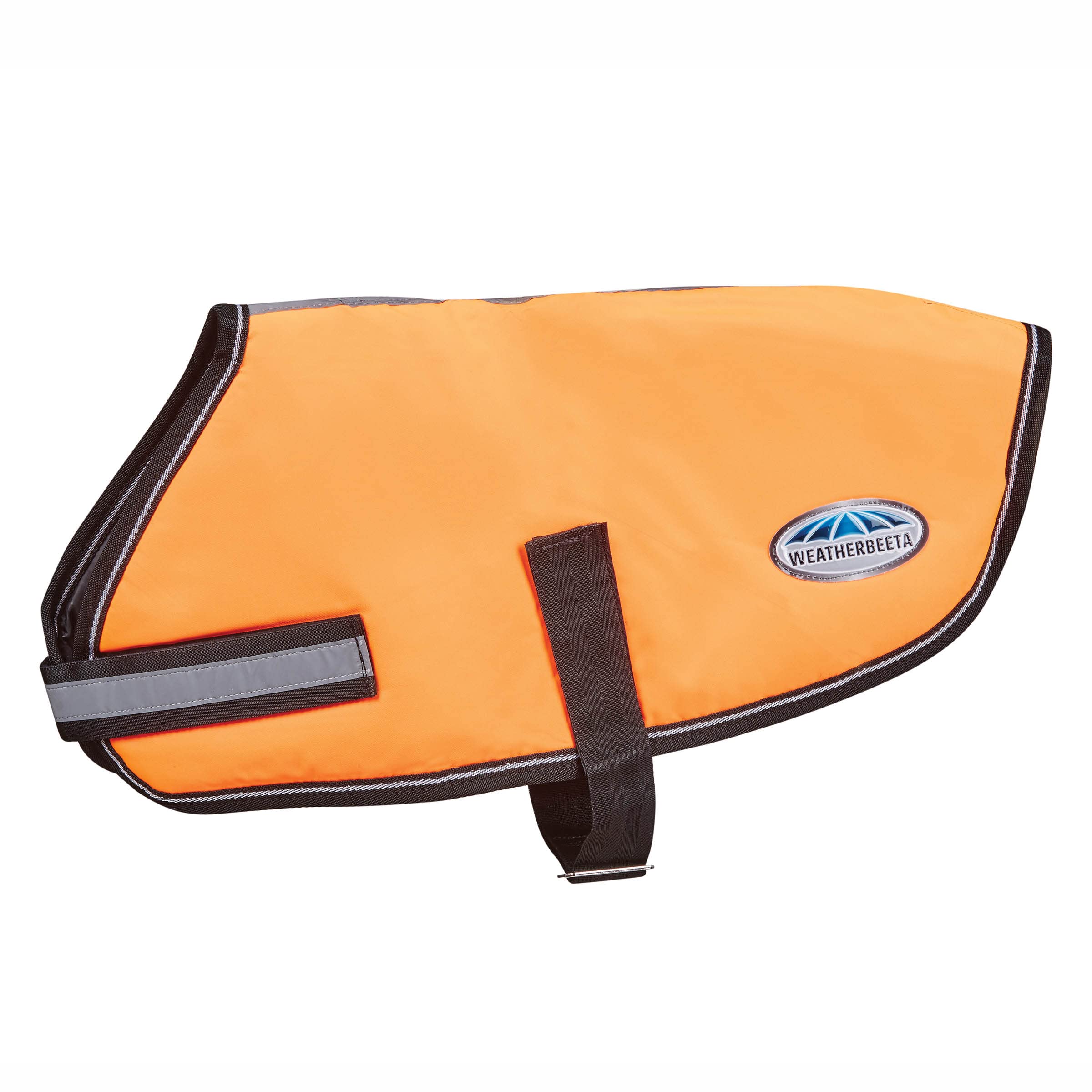 Weatherbeeta Comfitec Reflective Parka 300D Dog Coat, Orange, 26'