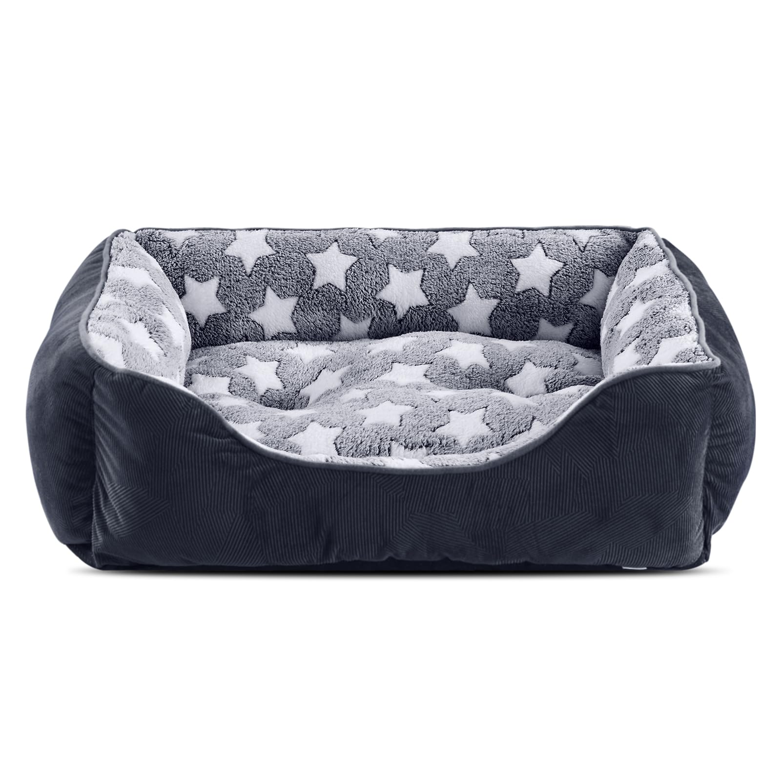 GASUR Rectangle Dog Bed for Large Dogs, Cozy Washable Bed Orthopedic Dog Sofa Bed, Sturdy Pet Cuddler Anti-Slip Bottom, Soft Cal