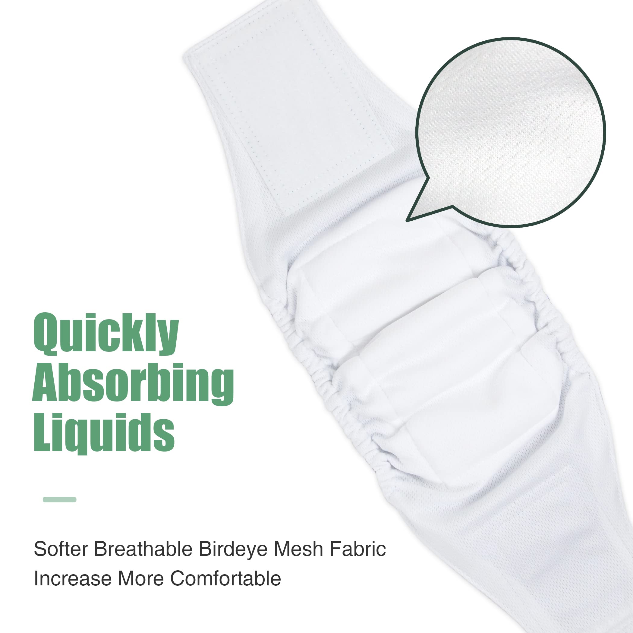 Wegreeco Washable Male Dog Belly Band (Stylish Pattern)- Pack Of 3 - Washable Male Dog Belly Wrap, Dog Diapers Male (Cool & Sweet Cat, M)