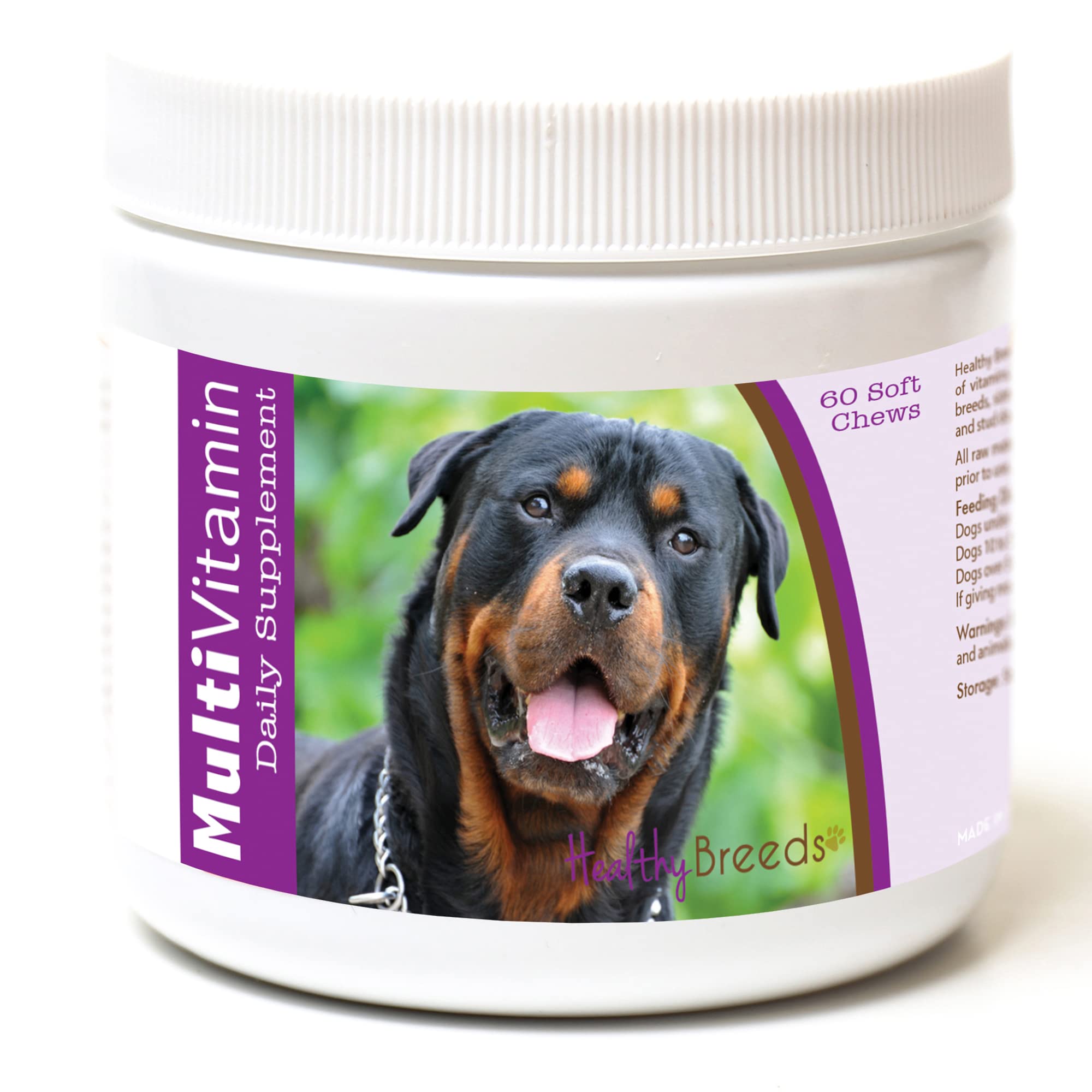 Healthy Breeds Rottweiler Multi-Vitamin Soft Chews 60 Count