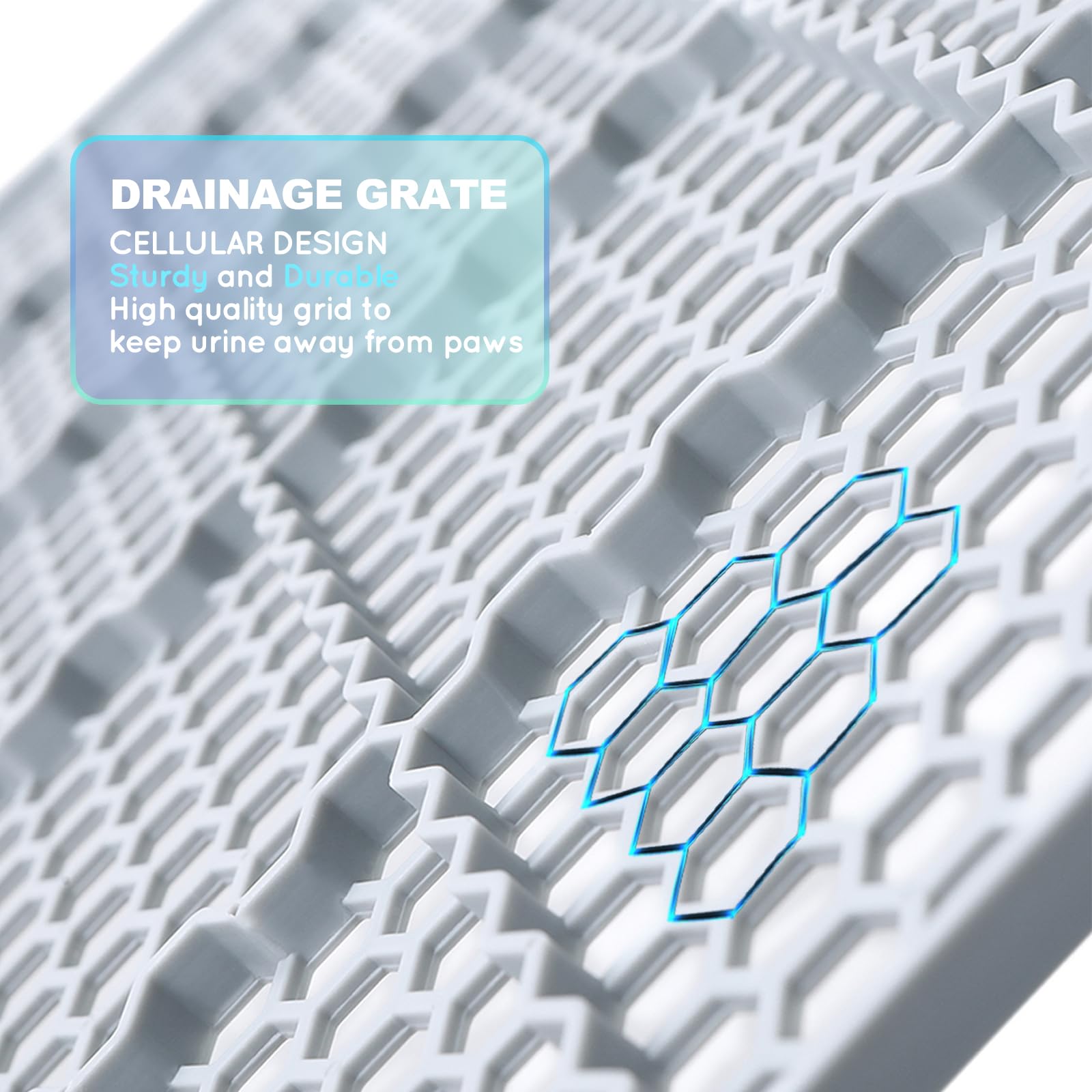 Hq4Us Dog Pee Pad Holder Tray With Grate 45     34   , Large Dog Litter Box Toilet, Puppy Pee Pad Holder, Less Mess, Dog Potty I