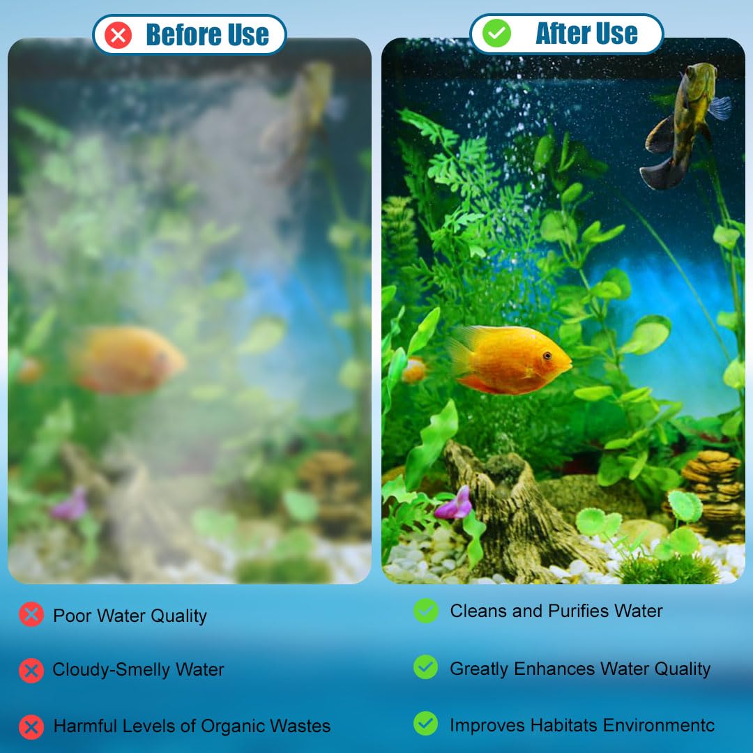 Koller Products Filter Cartridges Xs, Replacement Cartridge For Koller Products Fish Aquarium, 3 Pack