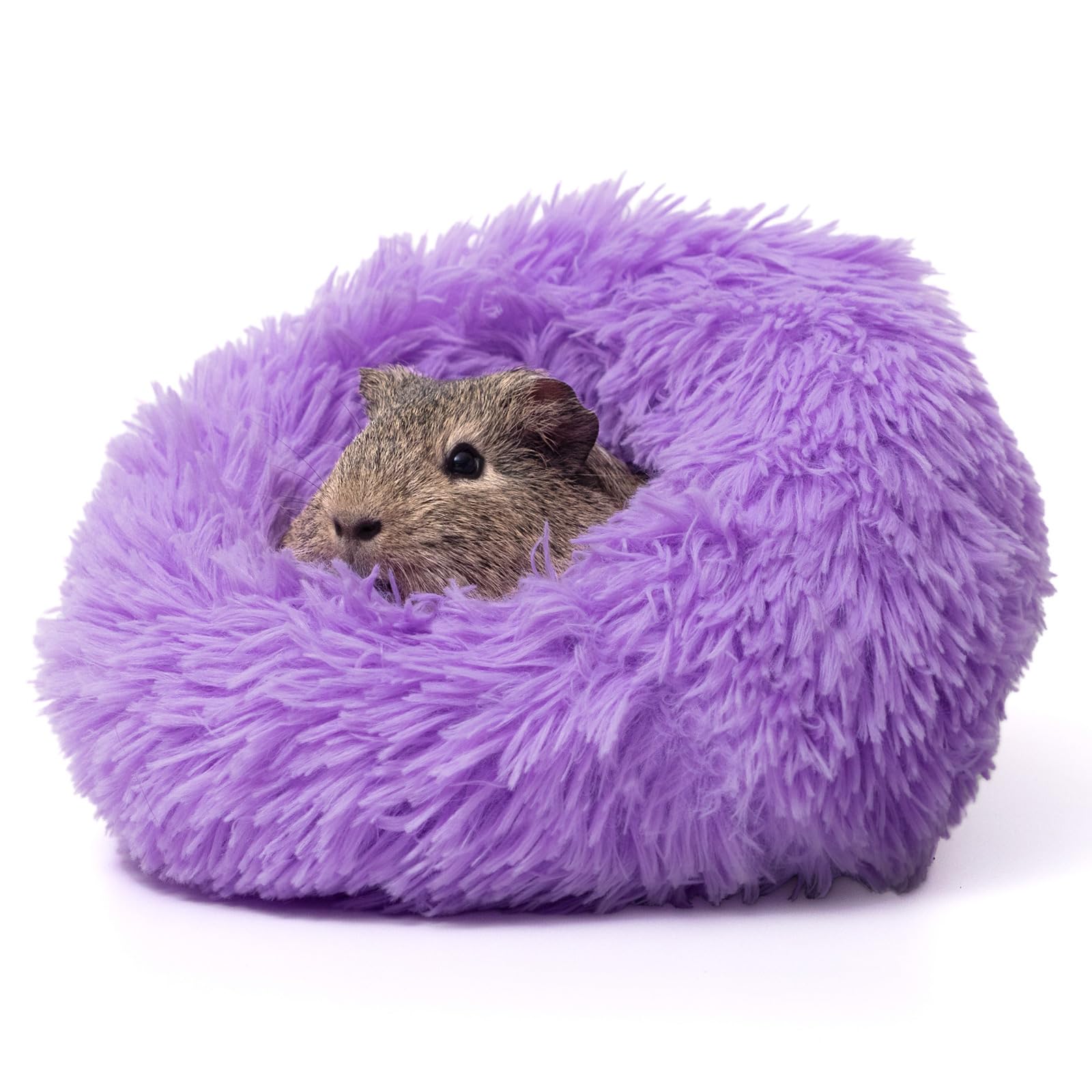 Paw Inspired Furr-O Burrowing Pet Bed For Guinea Pigs And Other Small Animals (Purple)