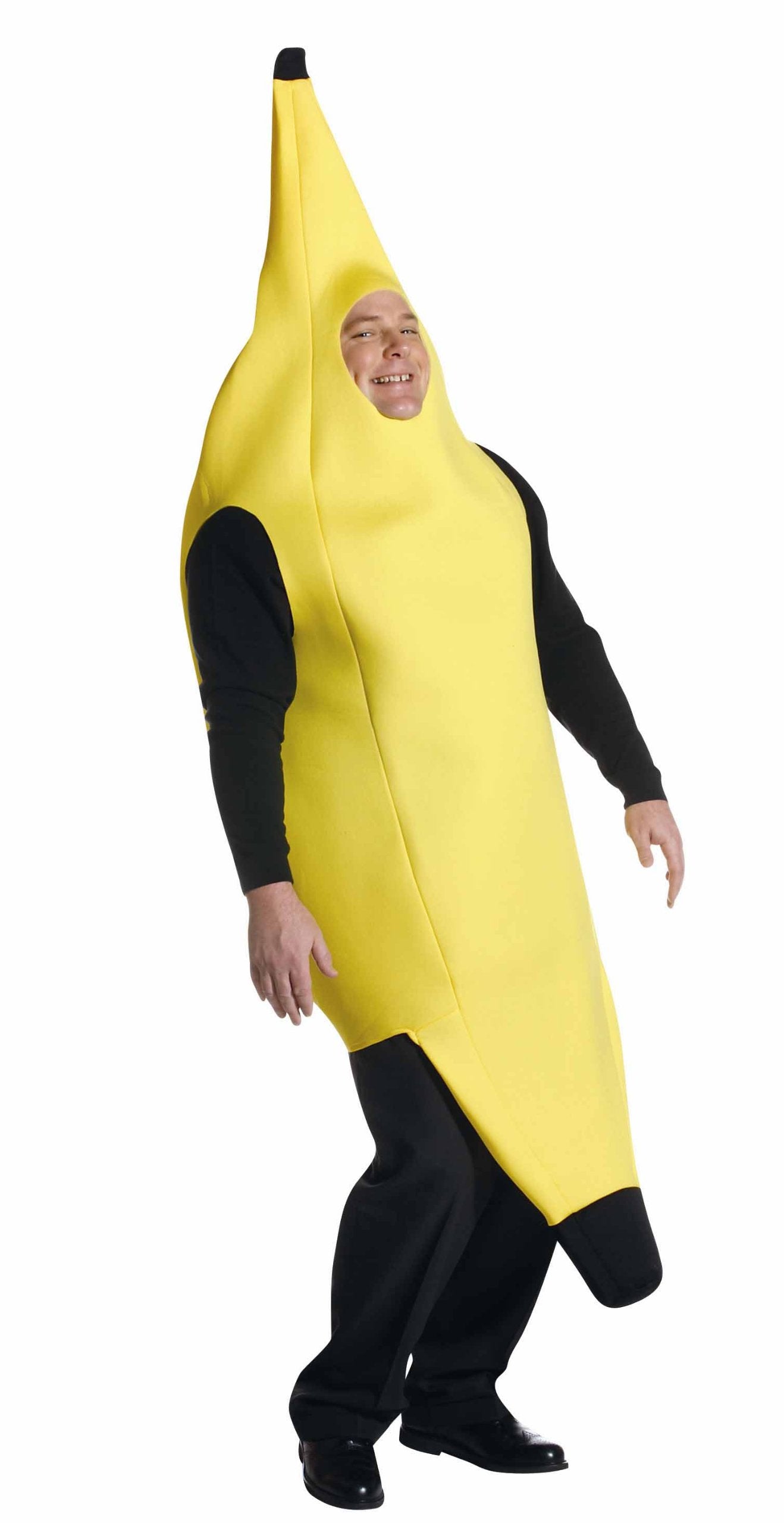 Deluxe Banana Adult Costume - Plus Size