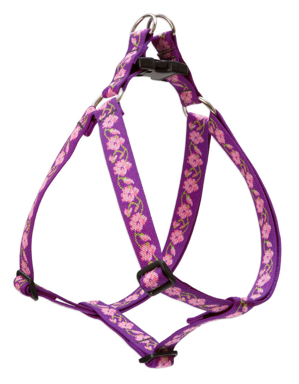 Lupinepet Originals 1' Rose Garden 24-38' Step In Harness For Large Dogs