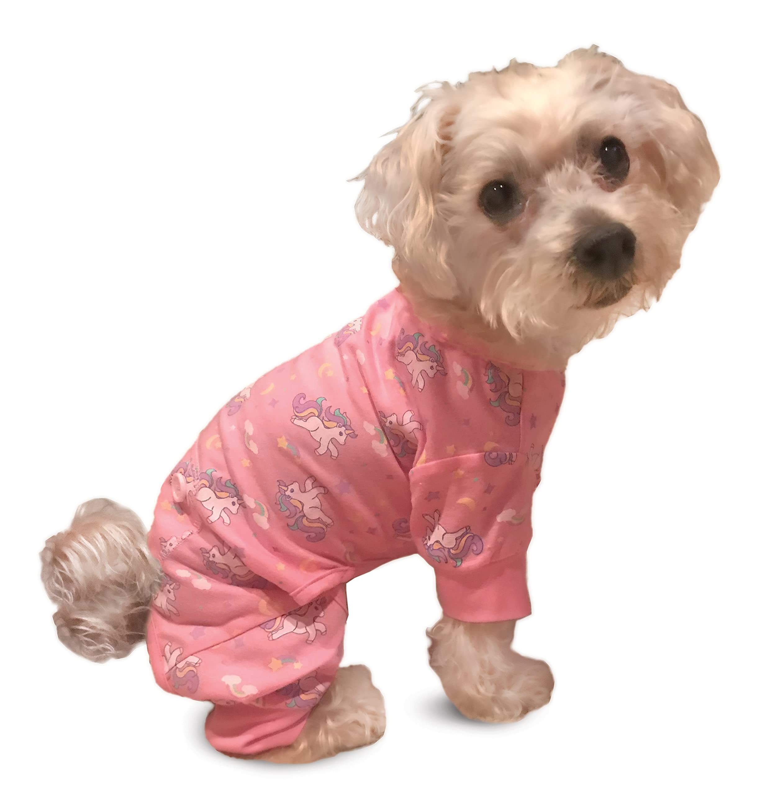 Fashion Pet Unicorn Pj'S Dog Pajamas Pink Extra Extra Small