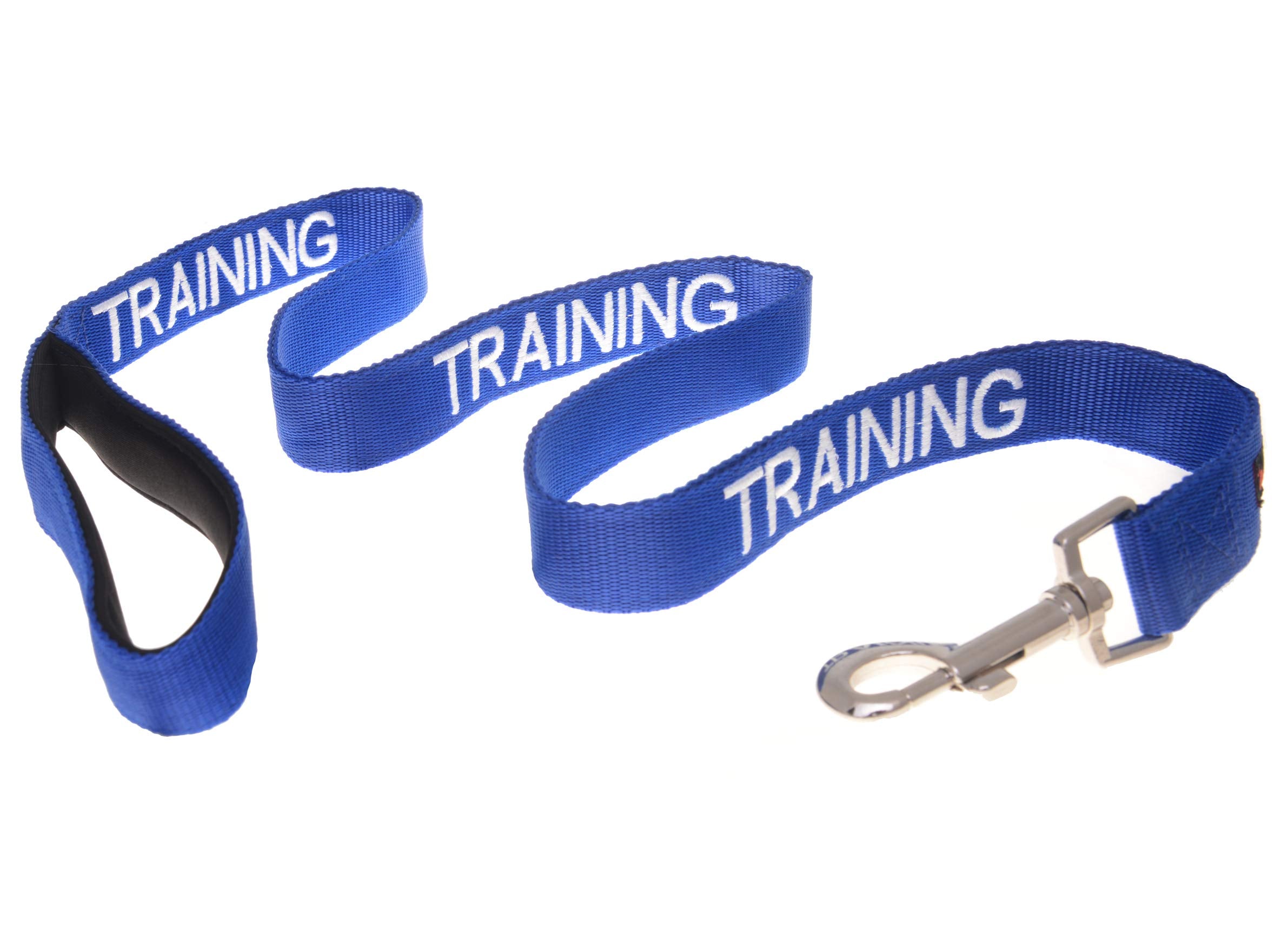 Dexil Training (In Training/Do Not Disturb) Blue Warning Dog Colour Coded Padded 1.8M 6Ft Lead Leash