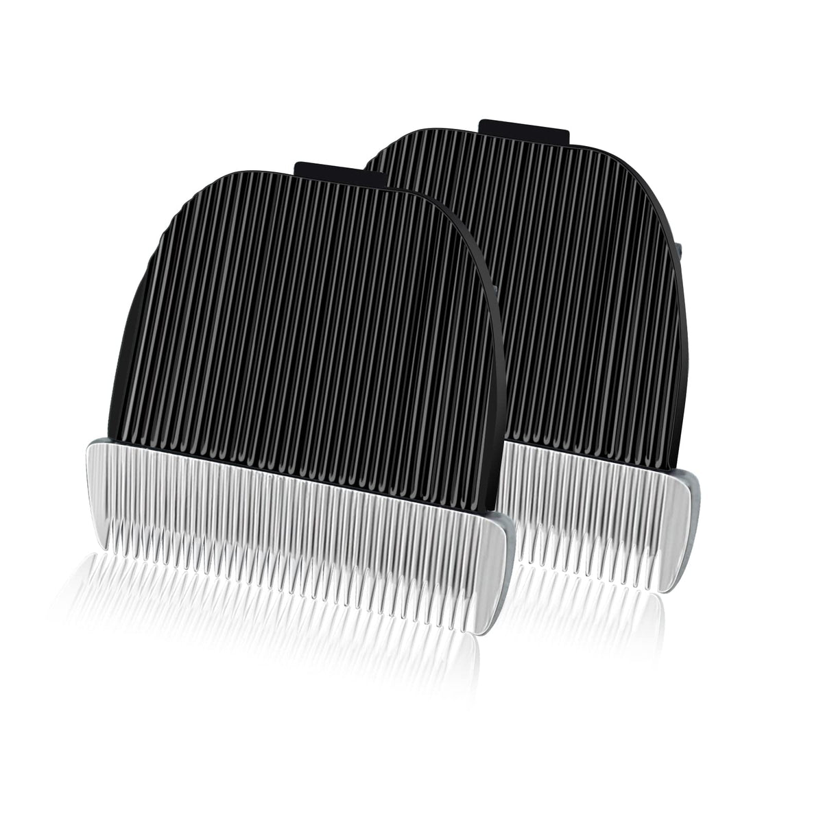 Dodaer 2 Pack Replacement Blade Compatible With Oneisall Low Noise Dog Clippers, Made Of Ceramic Blade & Stainless Steel Blade