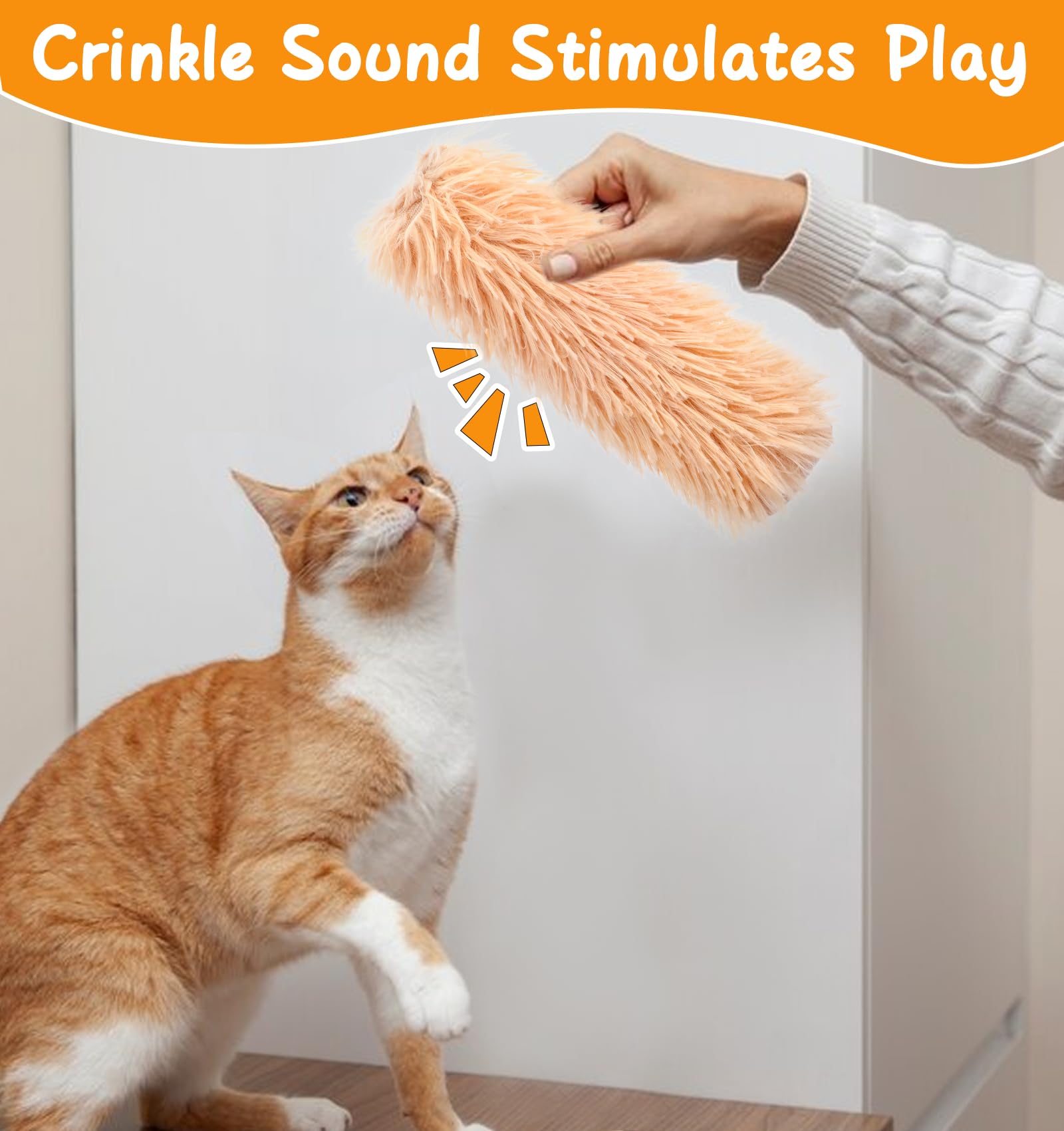 Valuebargain Interactive Cat Toys Pillows, 3 Pcs Of Plush Pillows With Crinkle Sound And Catnip, Interactive Fun For Indoor Kitt