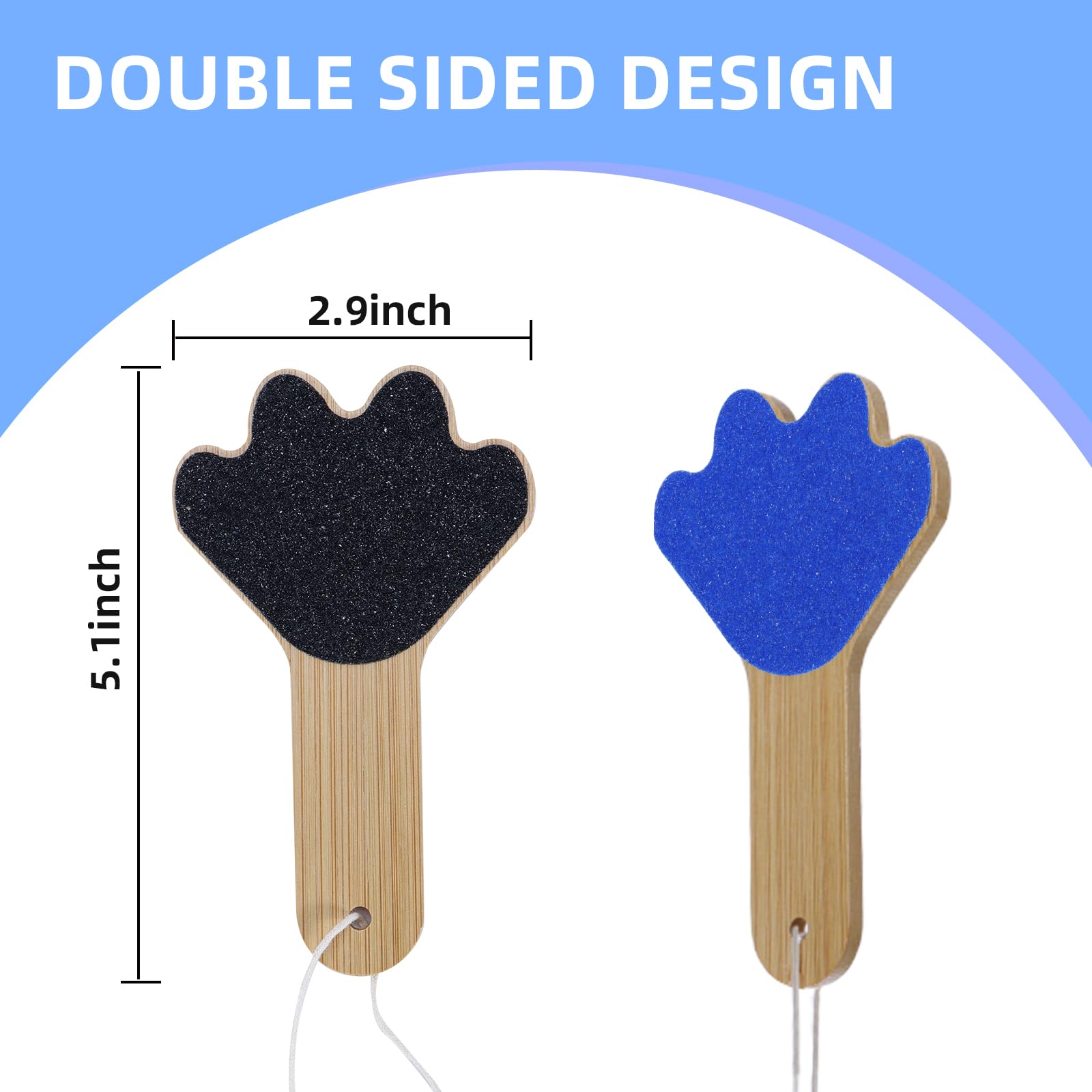 FL Falatier Dog Scratch Board Dog Scratching Pad Multi-Functional Trimming Tool Alternative to Dog Nail Clippers and Dog Nail Gr