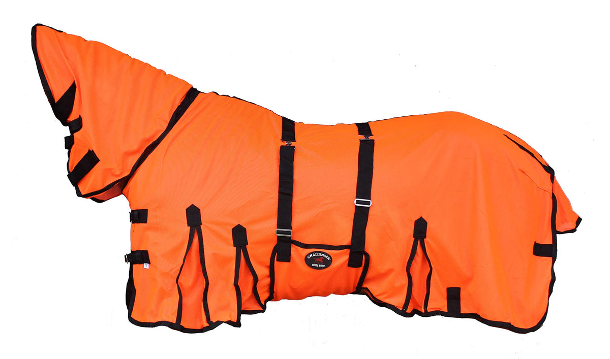 Challenger 76' Horse Mesh Summer Flysheet Spring Airflow Neck 73148