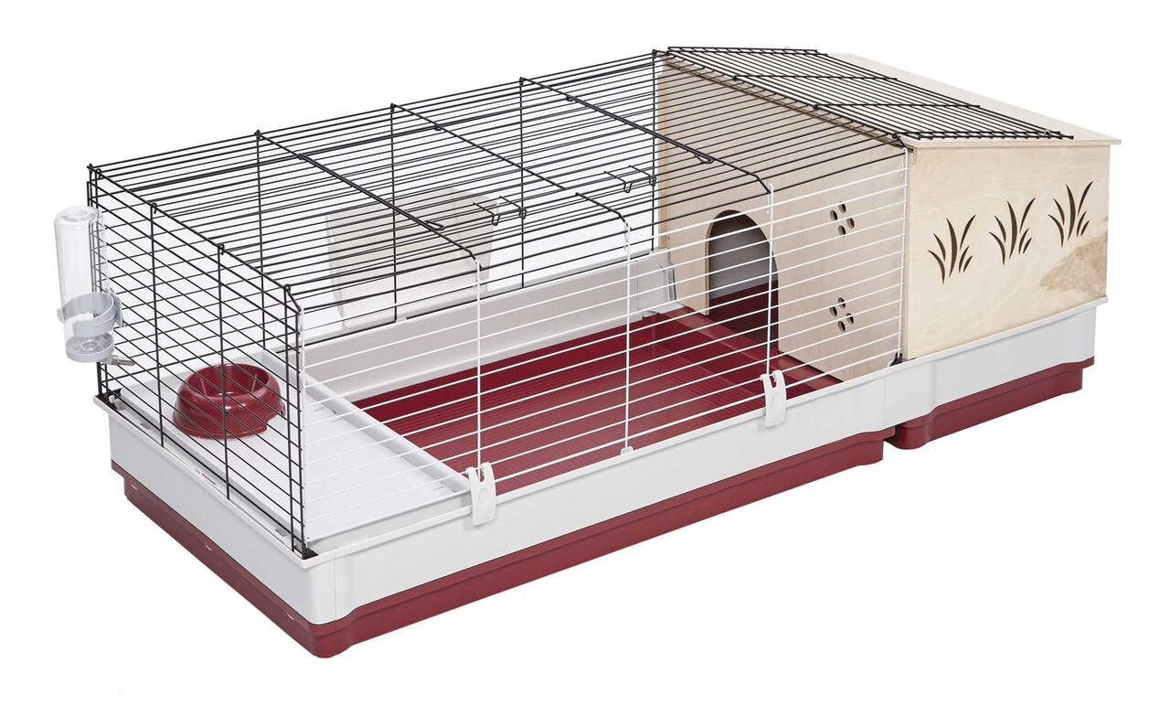 Midwest Homes For Pets Rabbit Hutch Extension | Wood Rabbit Hutch Extension Fits Midwest Models 158 & 158Xl, 158Hex