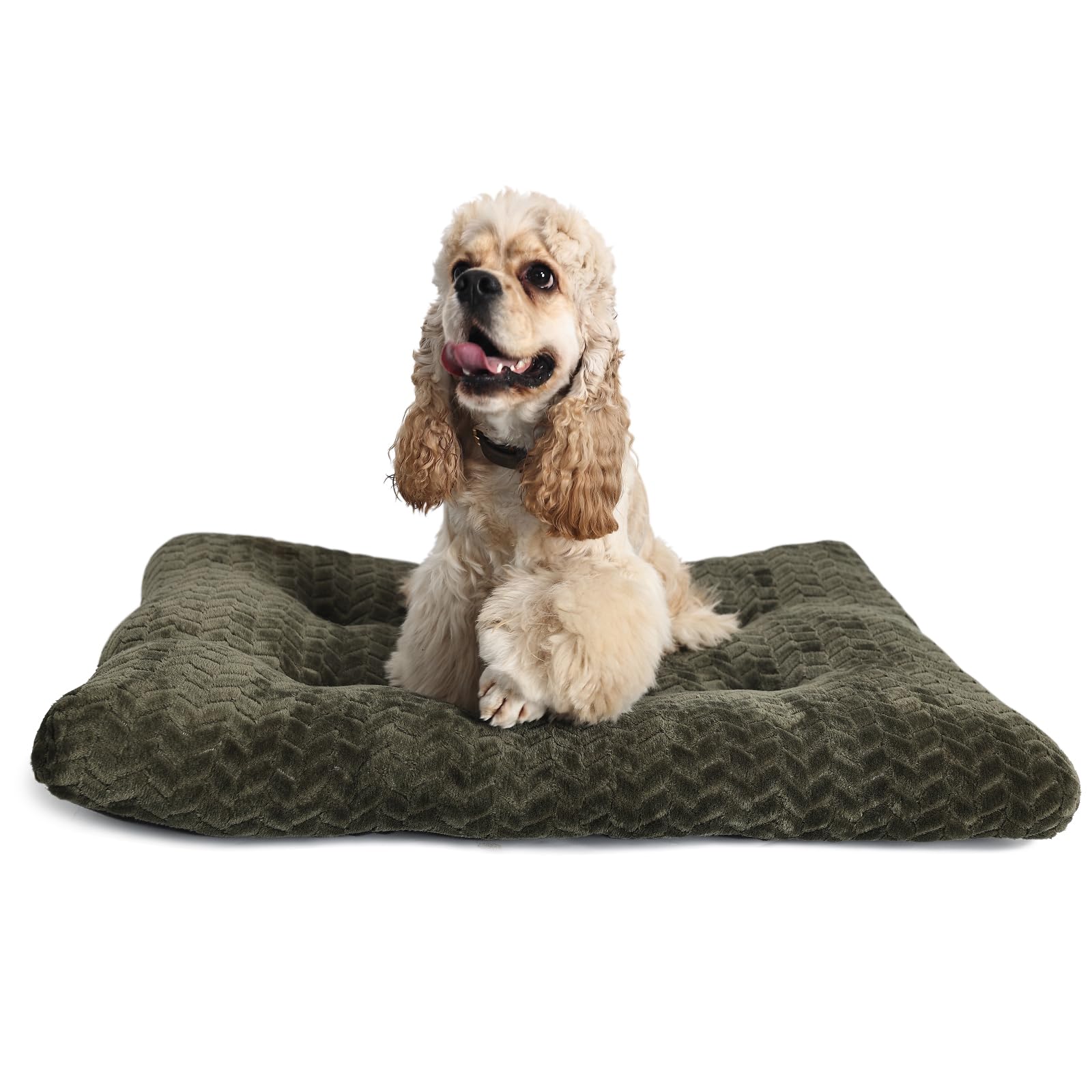 Necesitar 36Inch Dog Crate Bed For Medium Large Dogs Washable Ultra Soft And Fluffy Kennel Pad With Anti-Slip Pet Pillow Cushion